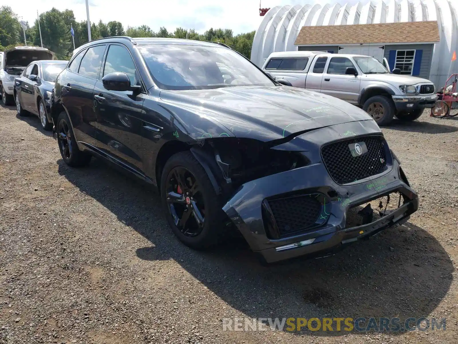 1 Фотография поврежденного автомобиля SADCM2FV5KA390045 JAGUAR F-PACE 2019