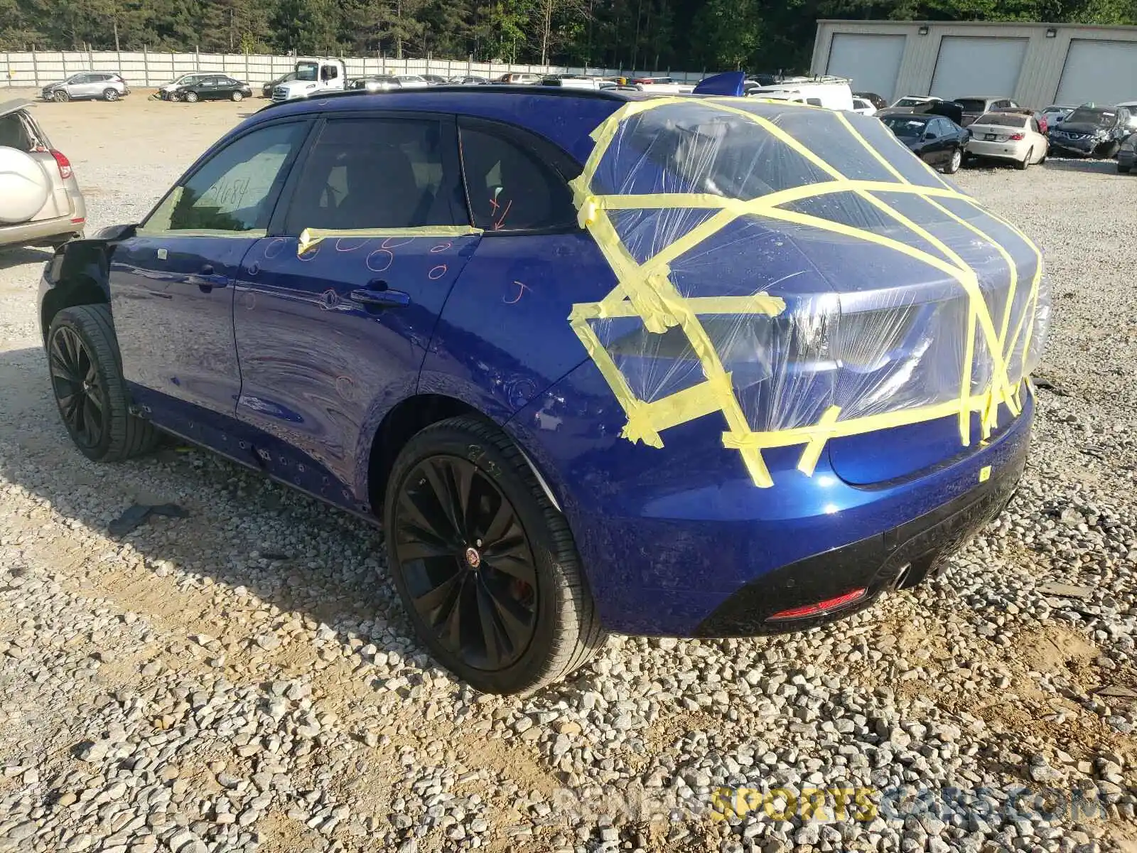 3 Photograph of a damaged car SADCM2FV6KA394623 JAGUAR F-PACE 2019