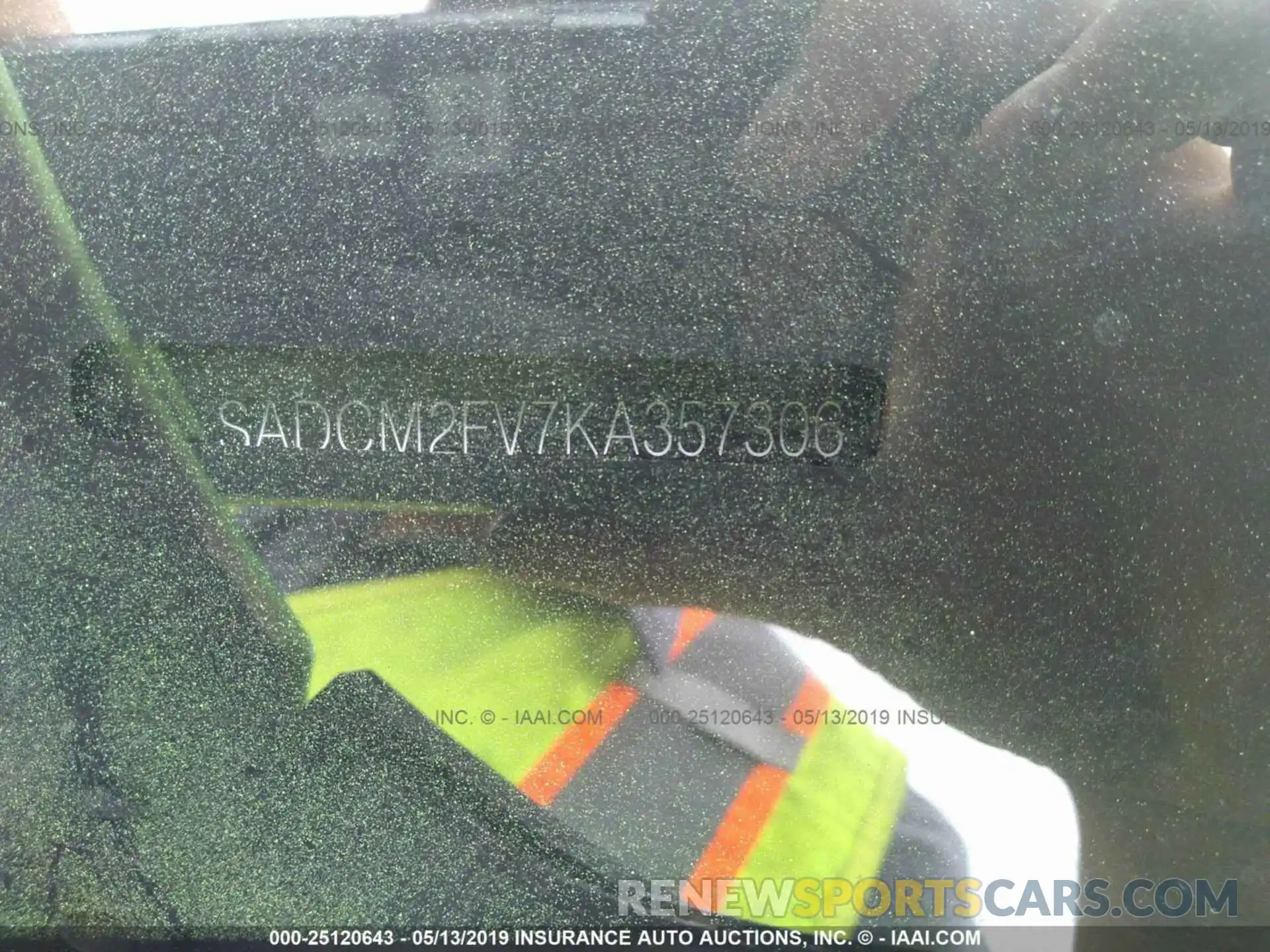 9 Photograph of a damaged car SADCM2FV7KA357306 JAGUAR F-PACE 2019