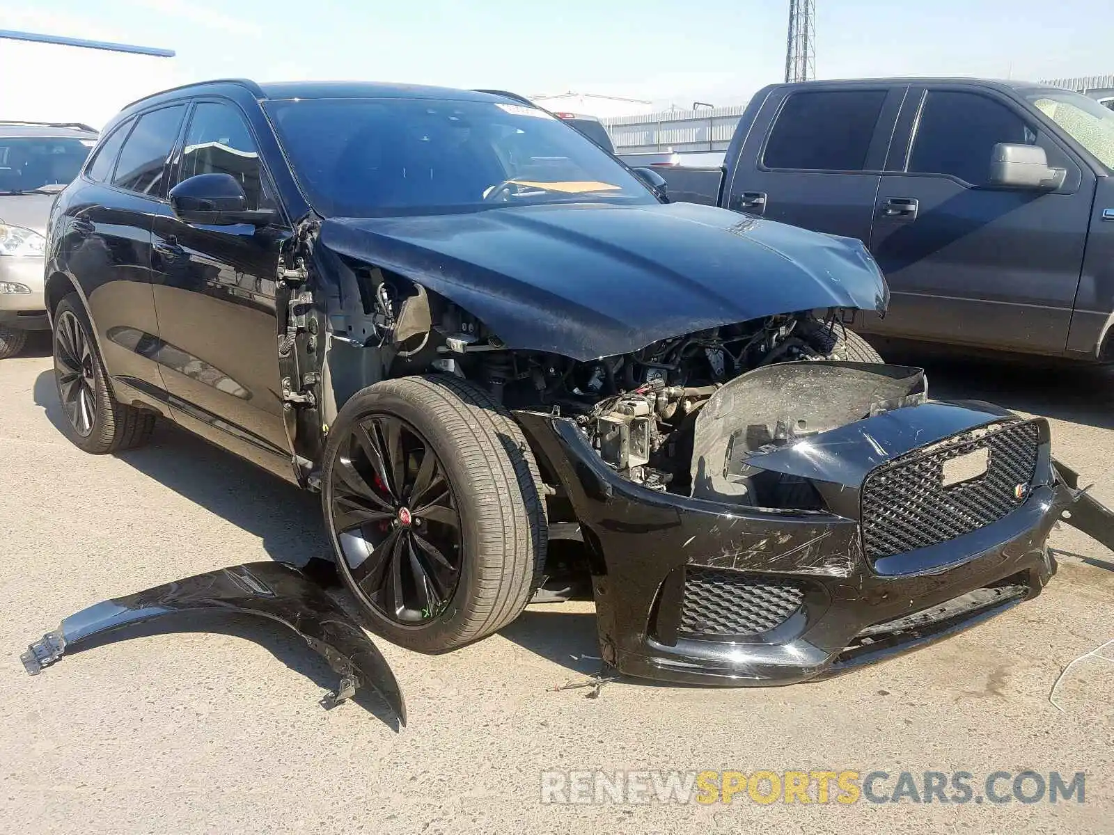 1 Photograph of a damaged car SADCM2FV7KA358732 JAGUAR F-PACE 2019