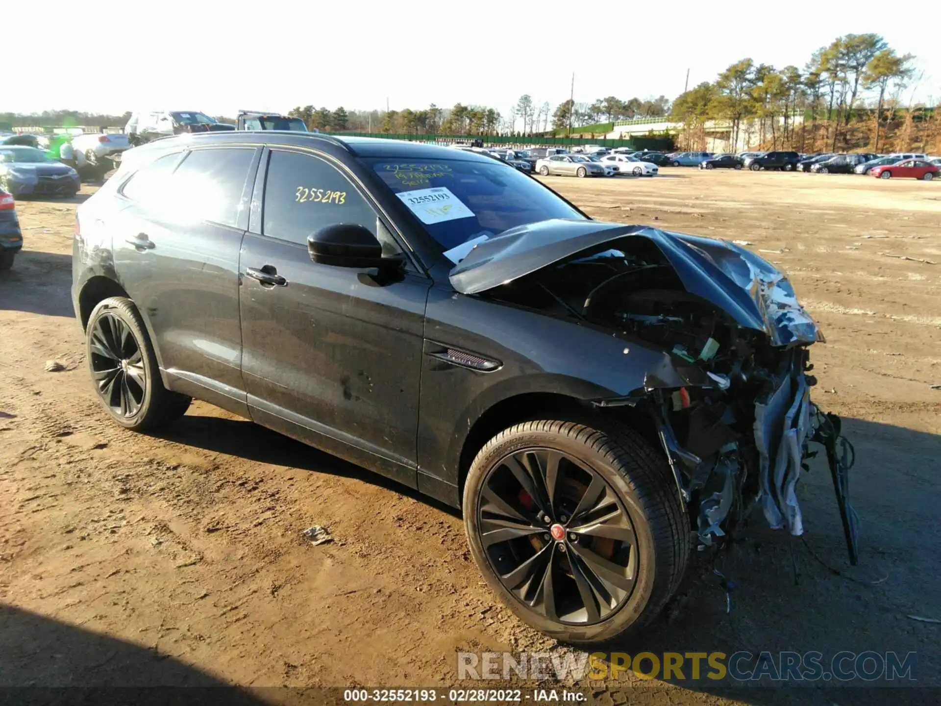 1 Photograph of a damaged car SADCM2FV7KA361680 JAGUAR F-PACE 2019