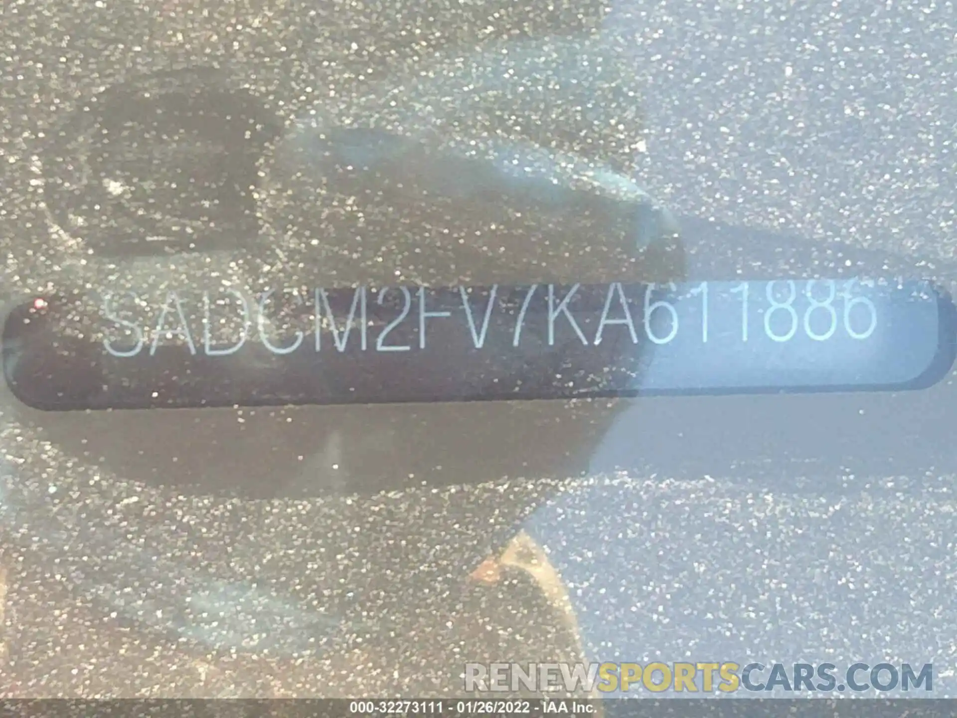 9 Photograph of a damaged car SADCM2FV7KA611886 JAGUAR F-PACE 2019