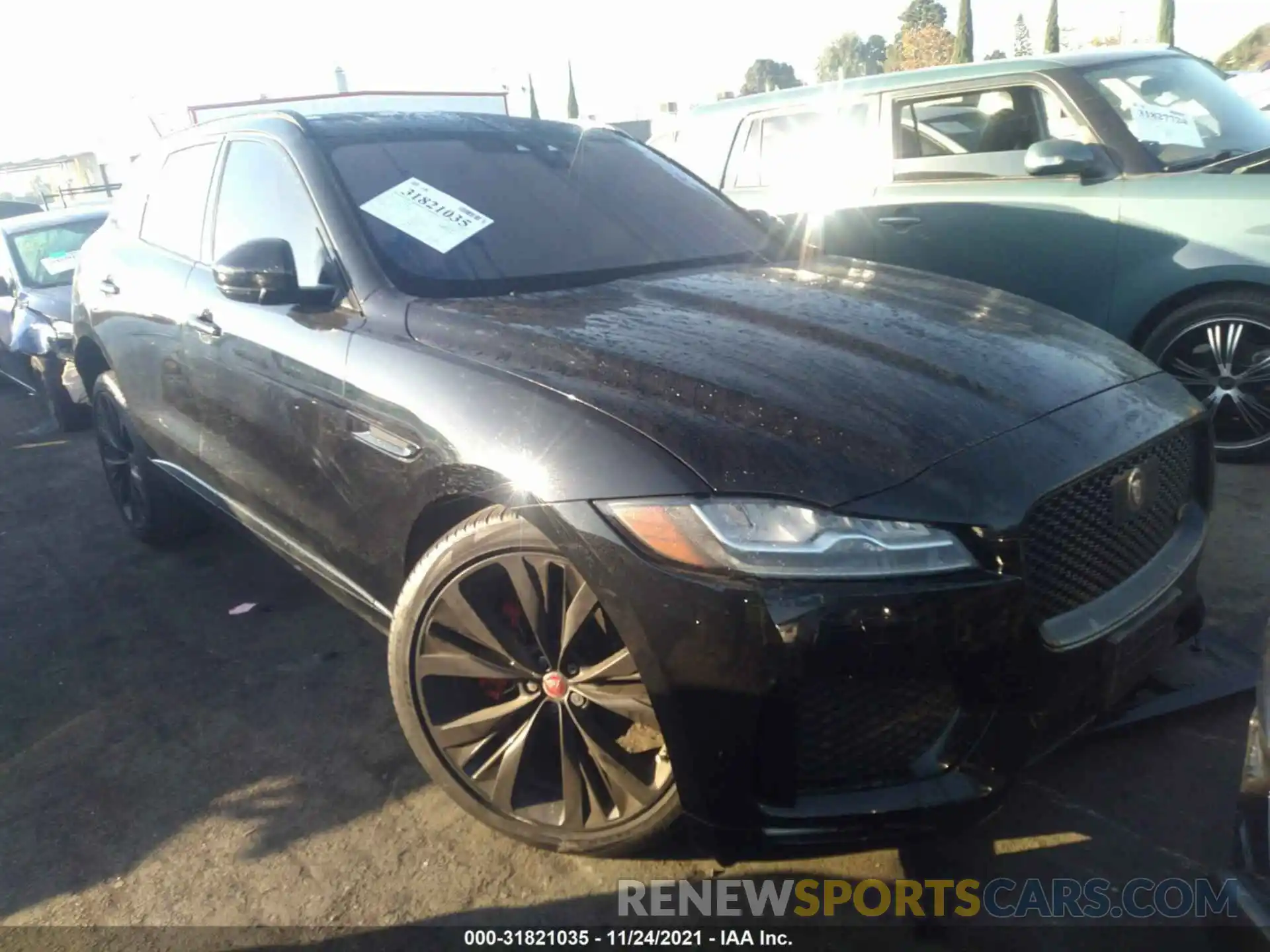 1 Photograph of a damaged car SADCM2FV7KA616201 JAGUAR F-PACE 2019