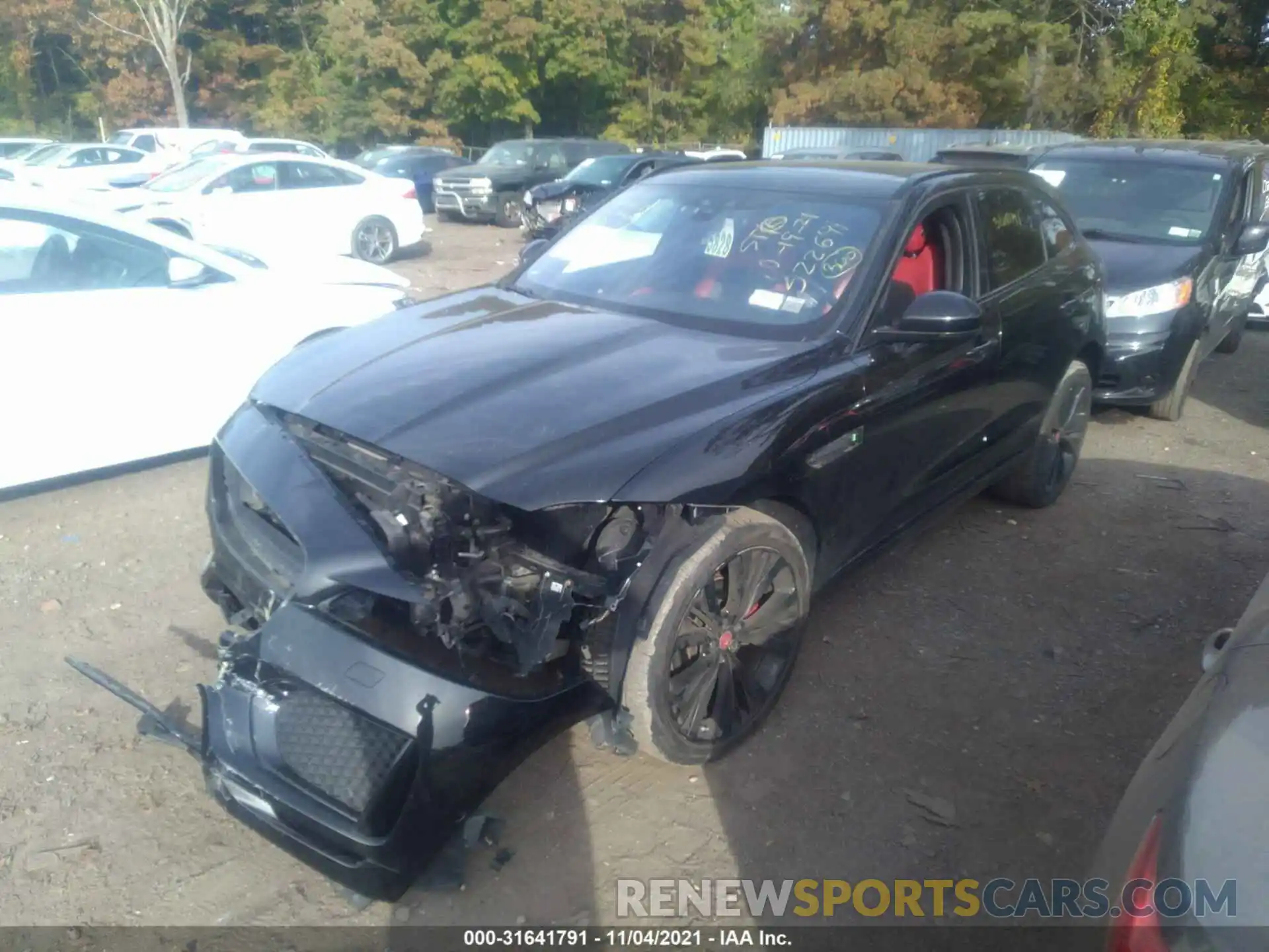 2 Photograph of a damaged car SADCM2FV8KA396177 JAGUAR F-PACE 2019