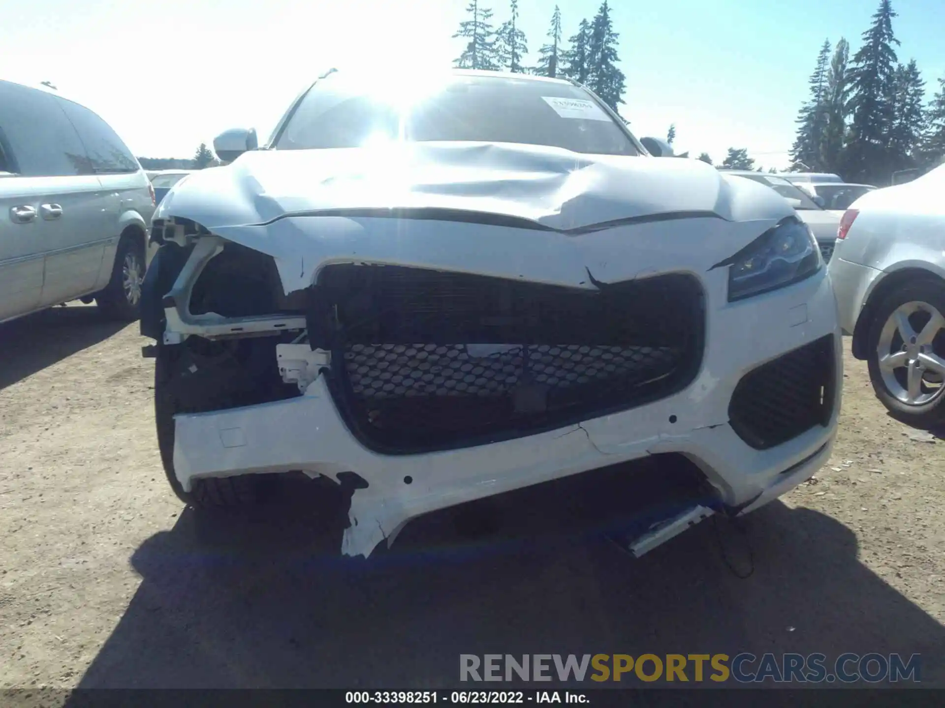 6 Photograph of a damaged car SADCM2FV9KA356416 JAGUAR F-PACE 2019