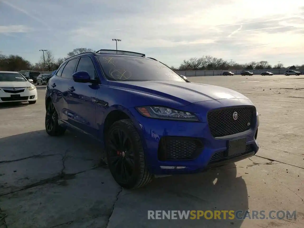 1 Photograph of a damaged car SADCM2FVXKA353041 JAGUAR F-PACE 2019