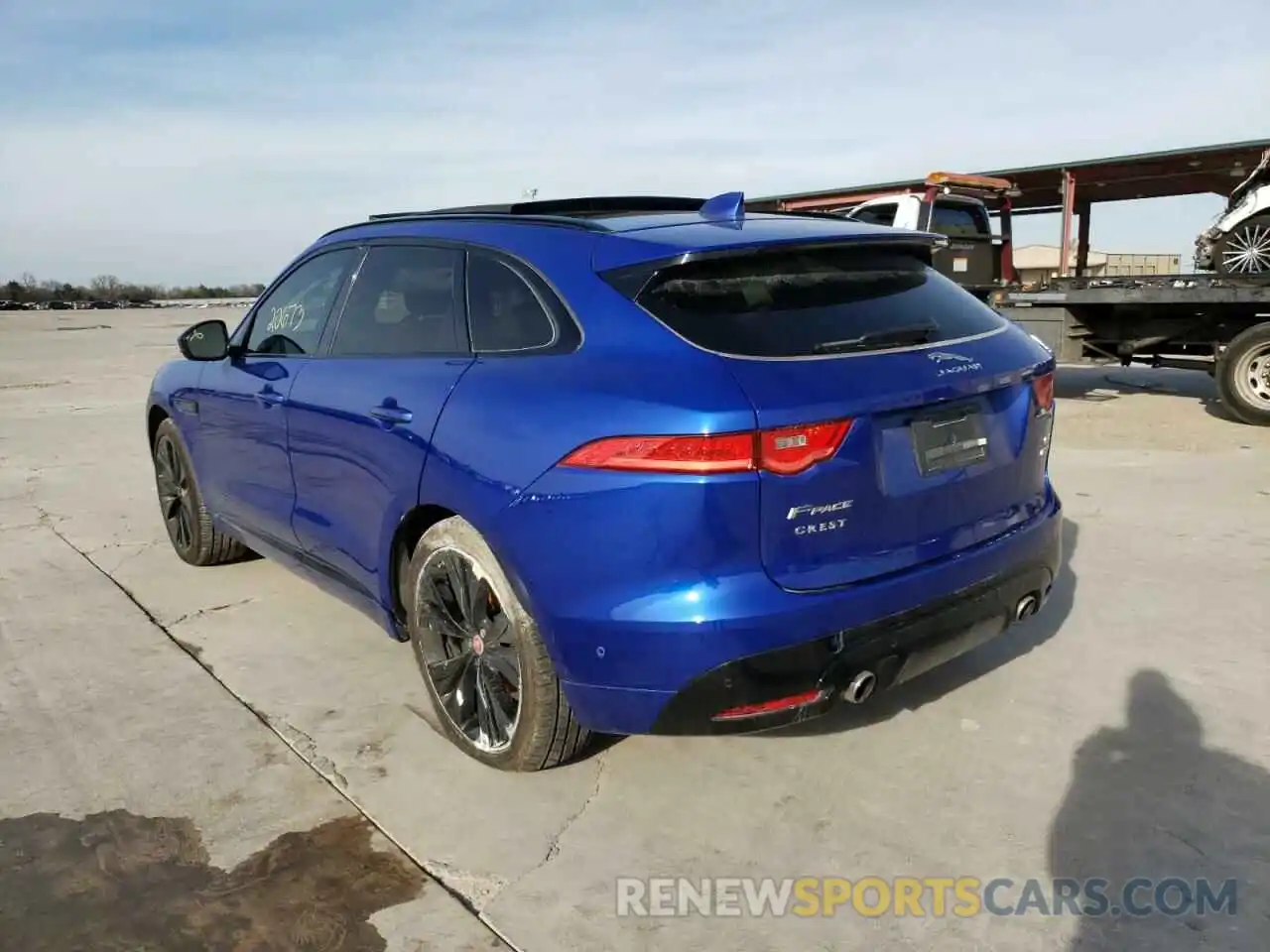 3 Фотография поврежденного автомобиля SADCM2FVXKA353041 JAGUAR F-PACE 2019