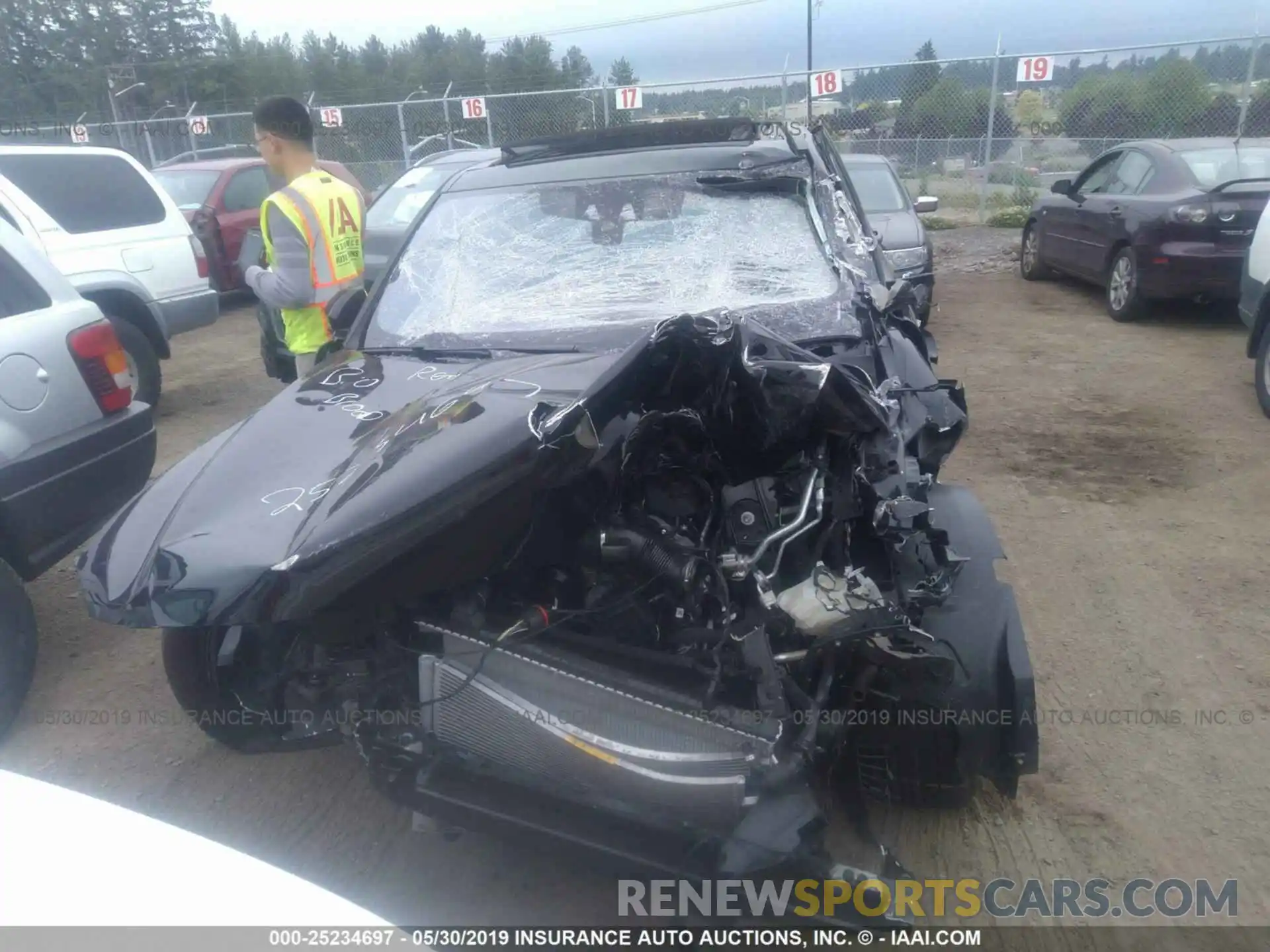 6 Photograph of a damaged car SADCM2FVXKA392860 JAGUAR F-PACE 2019