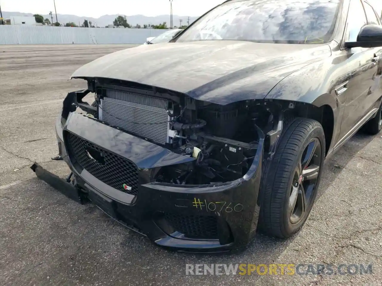 9 Photograph of a damaged car SADCM2FVXKA395967 JAGUAR F-PACE 2019