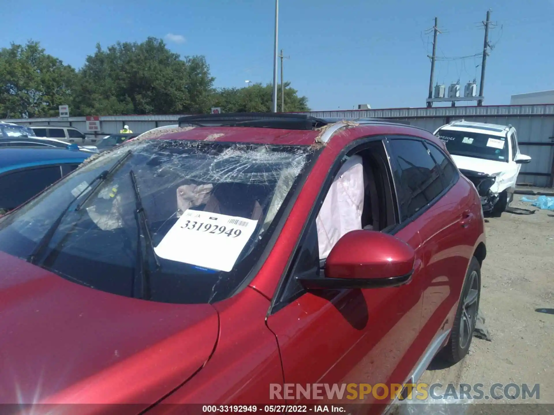 6 Photograph of a damaged car SADCM2FVXKA610019 JAGUAR F-PACE 2019