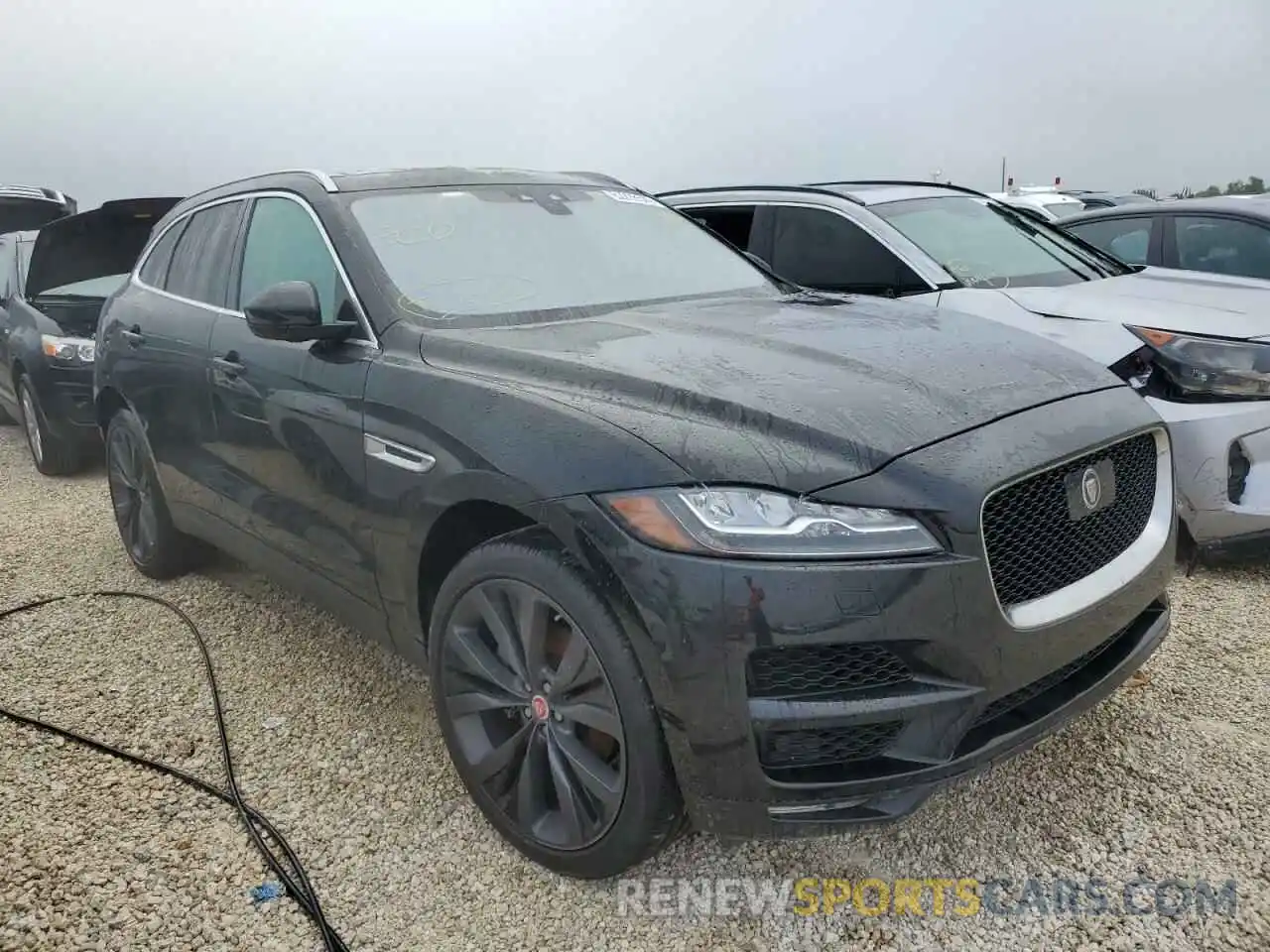 1 Photograph of a damaged car SADCN2GX2KA359347 JAGUAR F-PACE 2019