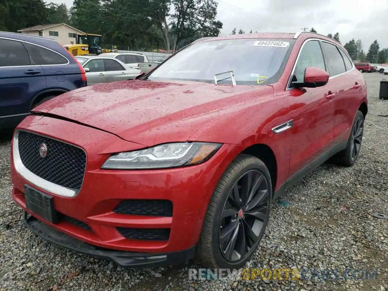 2 Фотография поврежденного автомобиля SADCN2GX4KA366722 JAGUAR F-PACE 2019