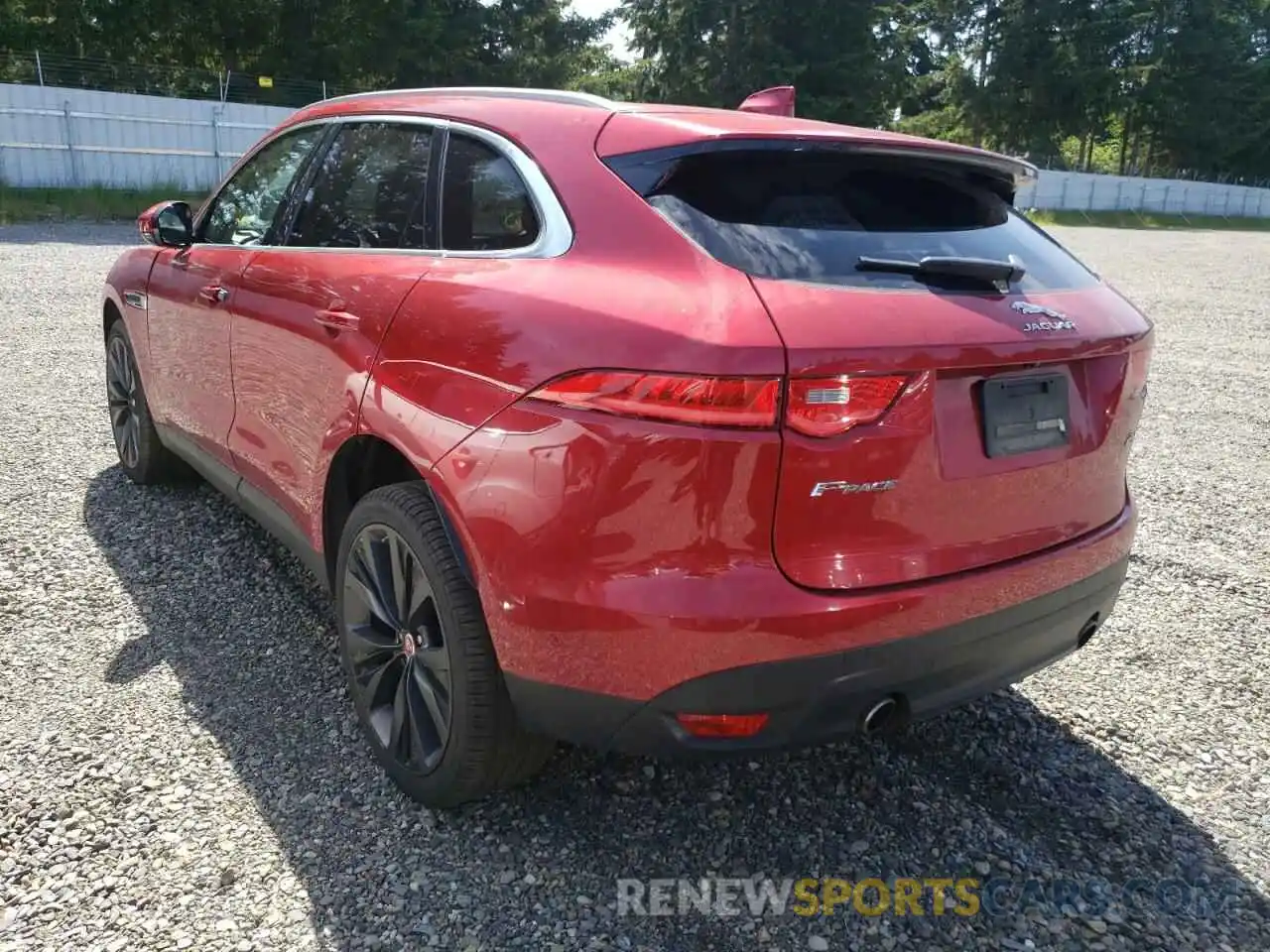 3 Photograph of a damaged car SADCN2GX4KA366722 JAGUAR F-PACE 2019