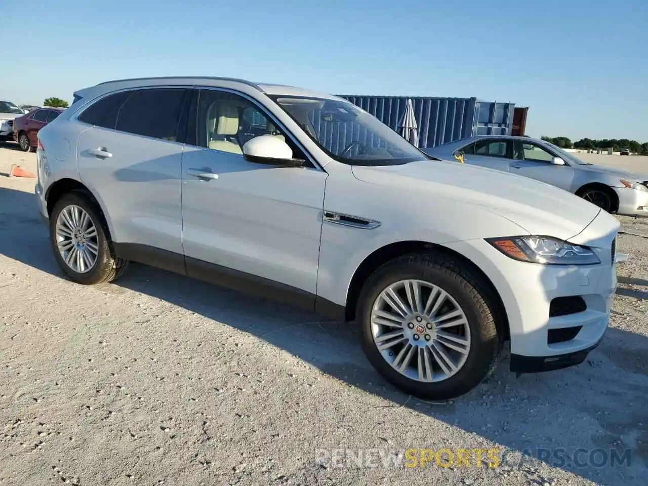 4 Фотография поврежденного автомобиля SADCN2GX8KA362334 JAGUAR F-PACE 2019