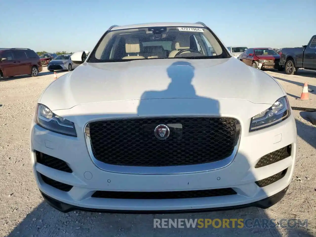 5 Photograph of a damaged car SADCN2GX8KA362334 JAGUAR F-PACE 2019