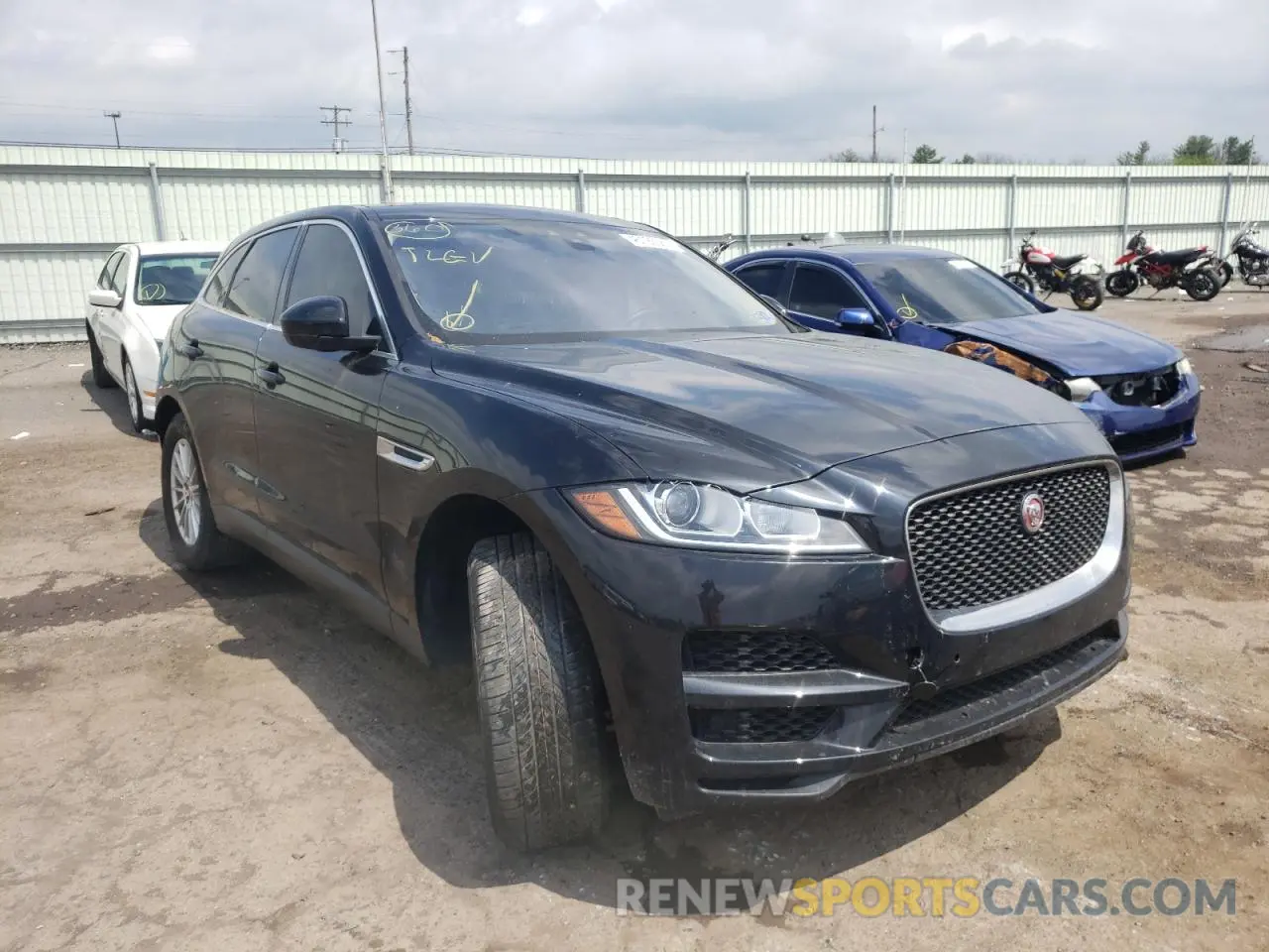 1 Photograph of a damaged car SADCS2FX0KA367425 JAGUAR F-PACE 2019