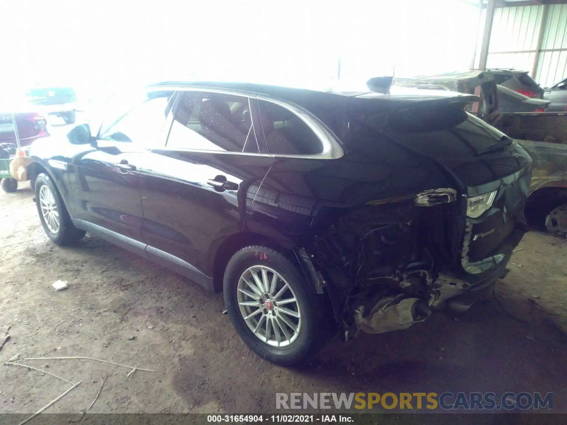 3 Photograph of a damaged car SADCS2FX0KA390591 JAGUAR F-PACE 2019