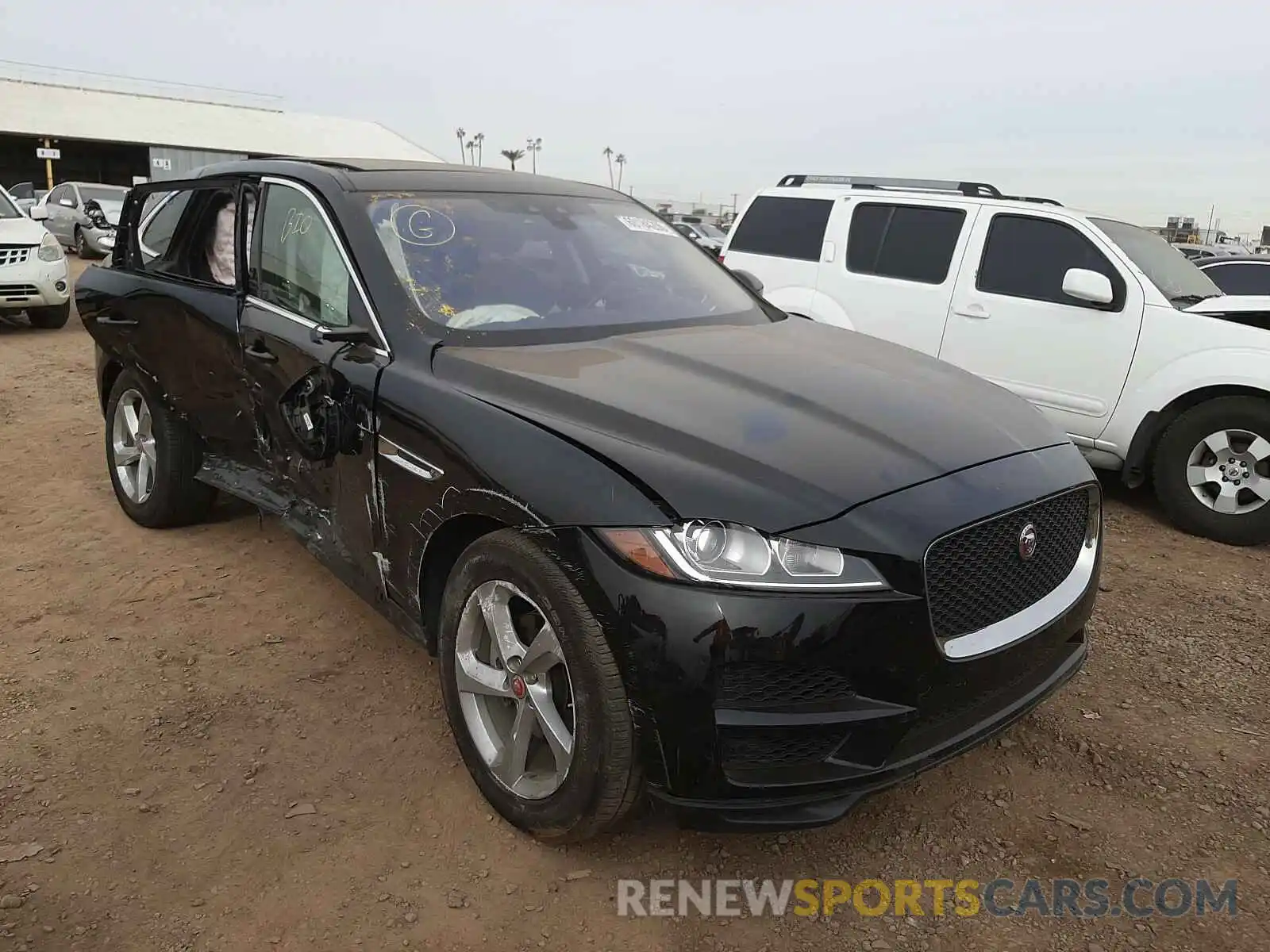 1 Photograph of a damaged car SADCS2FX1KA603841 JAGUAR F-PACE 2019