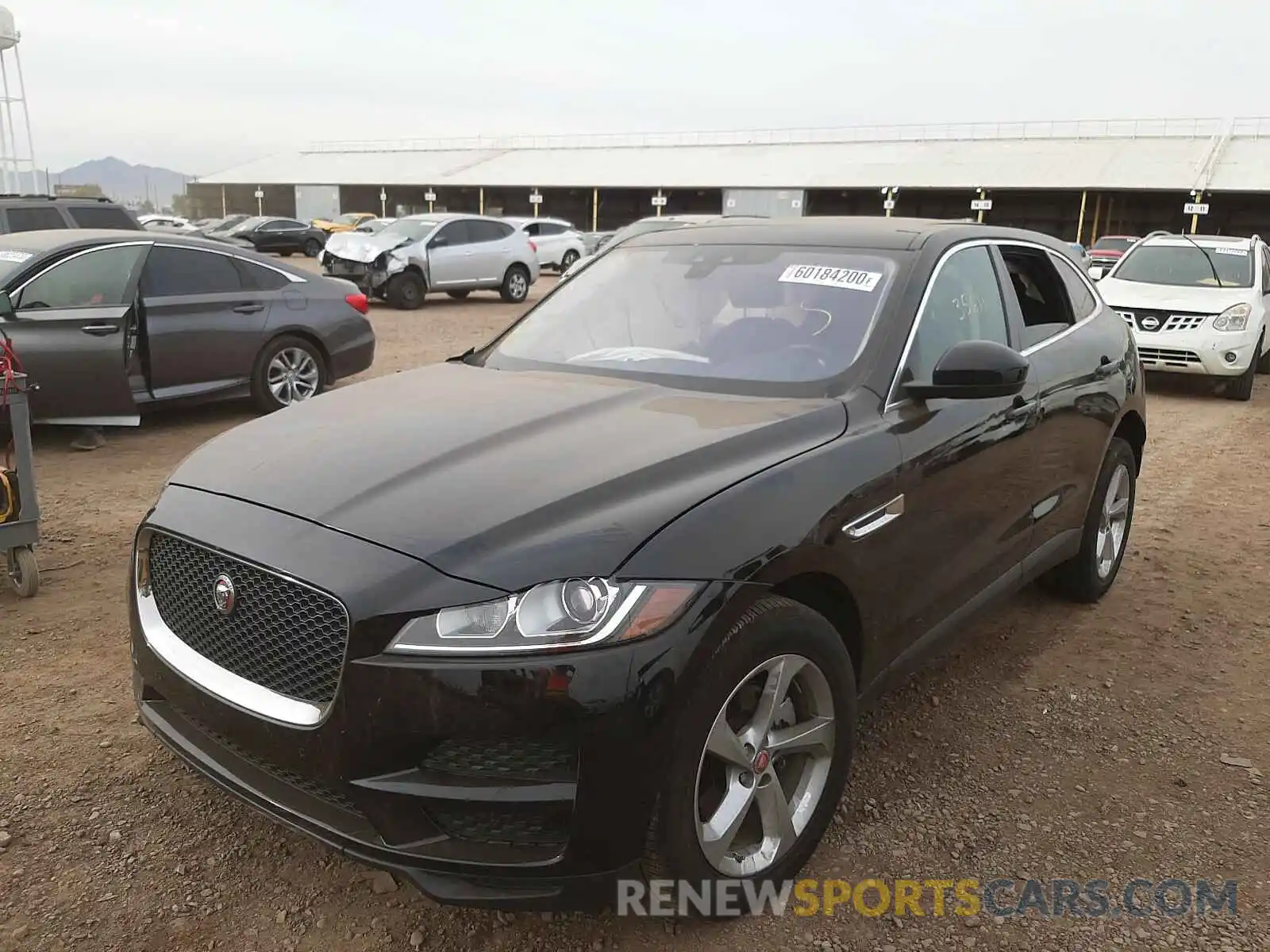 2 Фотография поврежденного автомобиля SADCS2FX1KA603841 JAGUAR F-PACE 2019