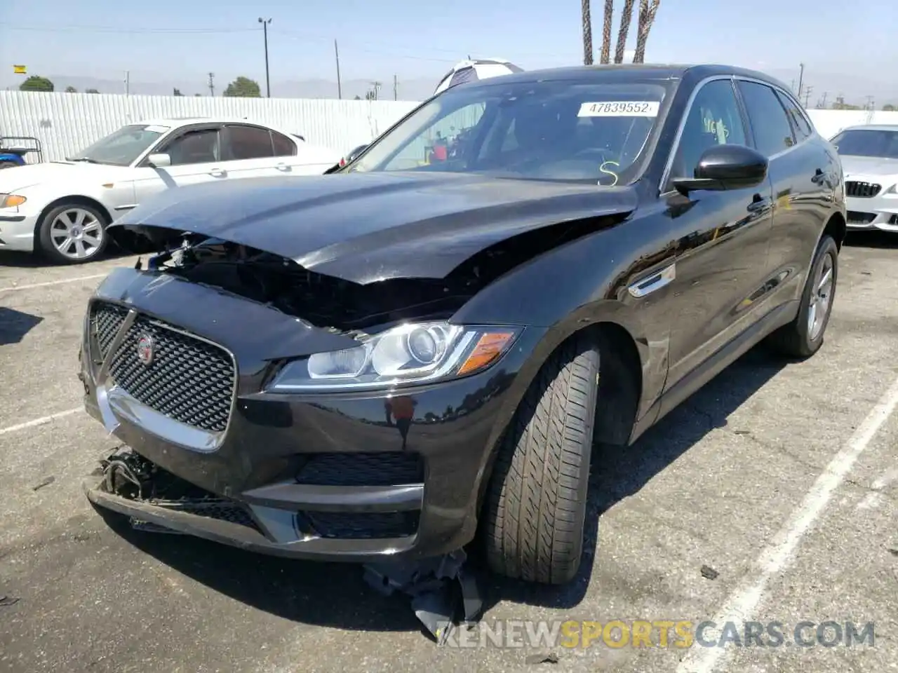 2 Photograph of a damaged car SADCS2FX1KA605704 JAGUAR F-PACE 2019