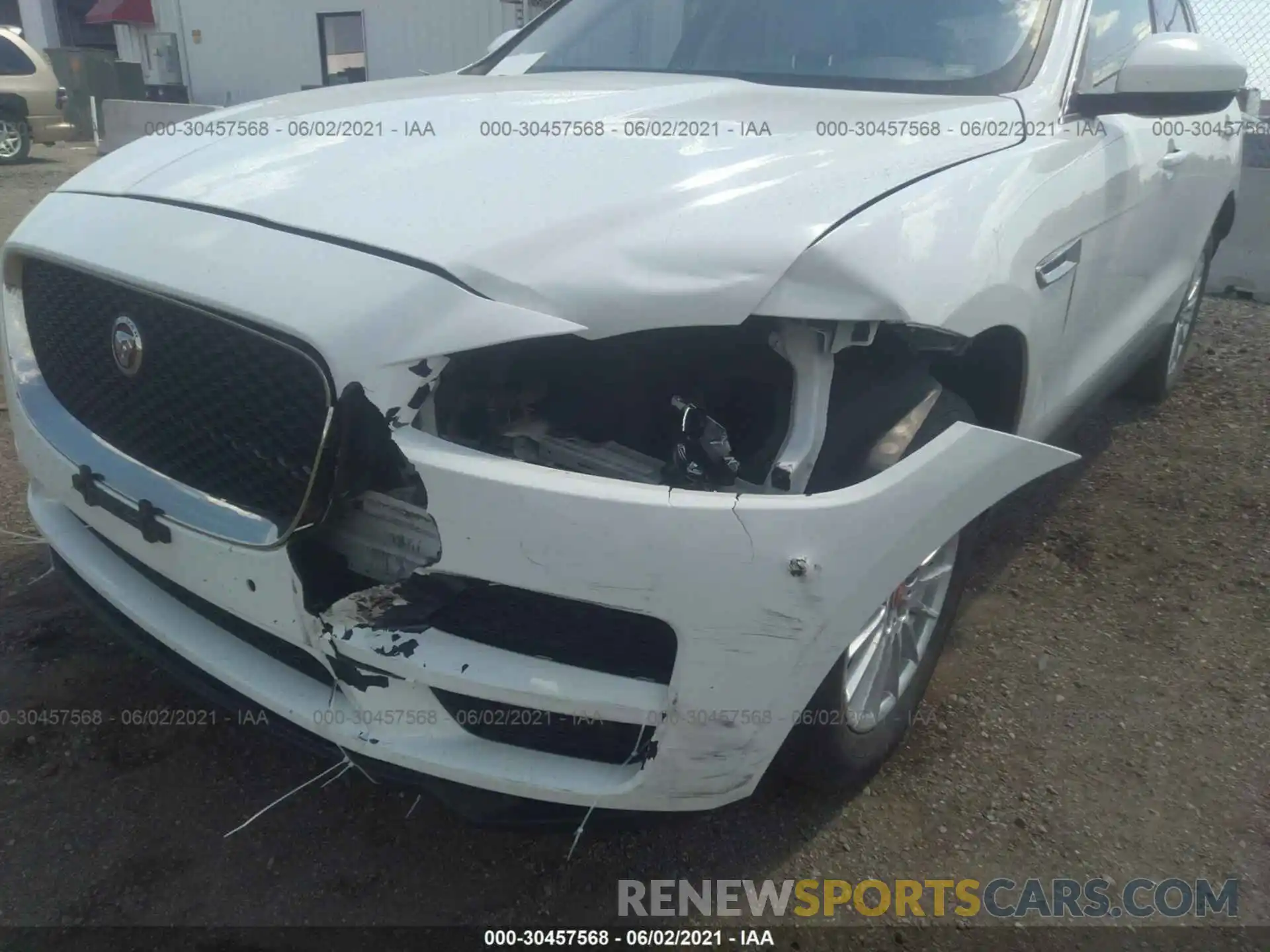 6 Photograph of a damaged car SADCS2FX2KA391967 JAGUAR F-PACE 2019