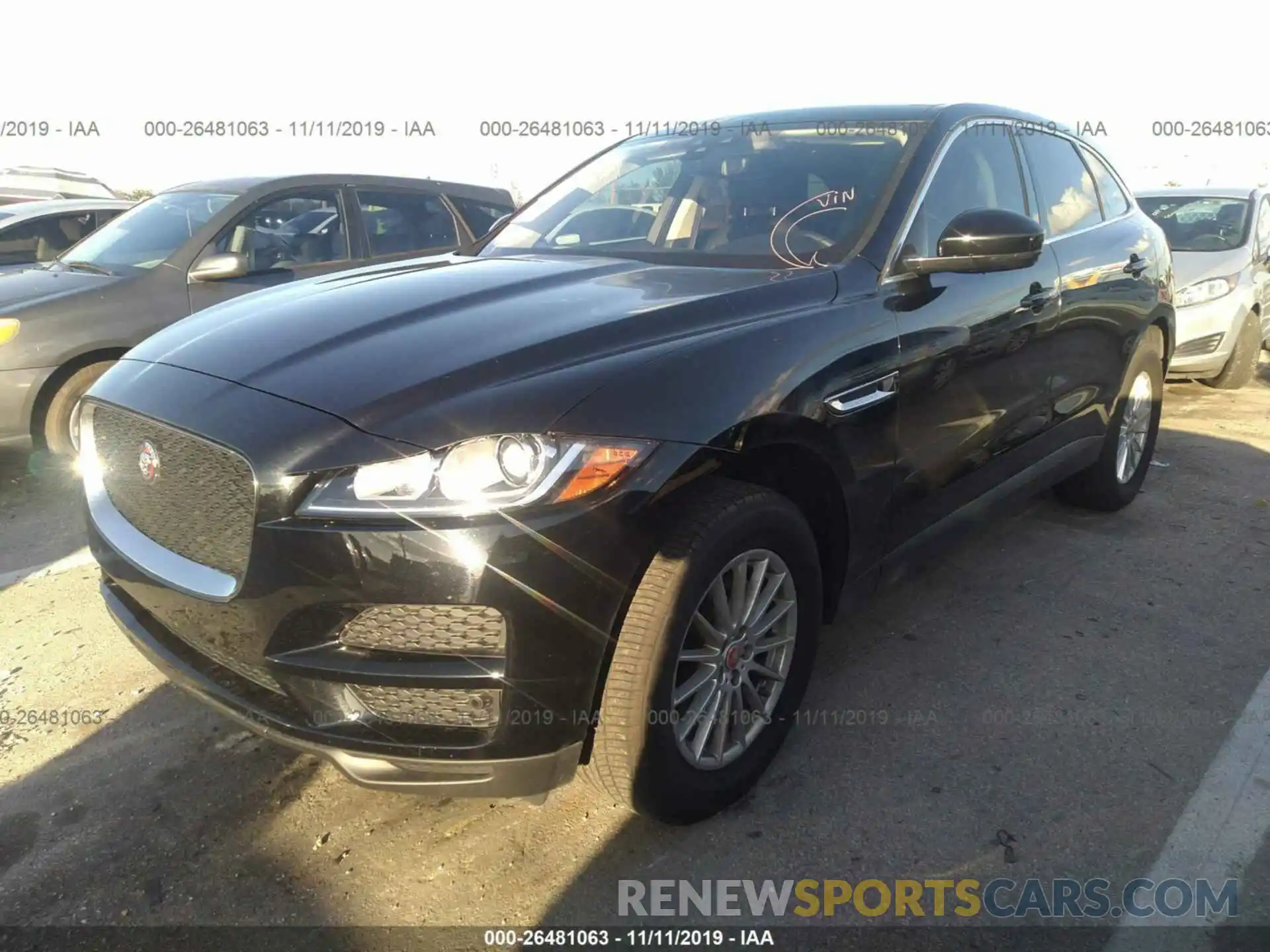 2 Photograph of a damaged car SADCS2FX3KA390486 JAGUAR F-PACE 2019