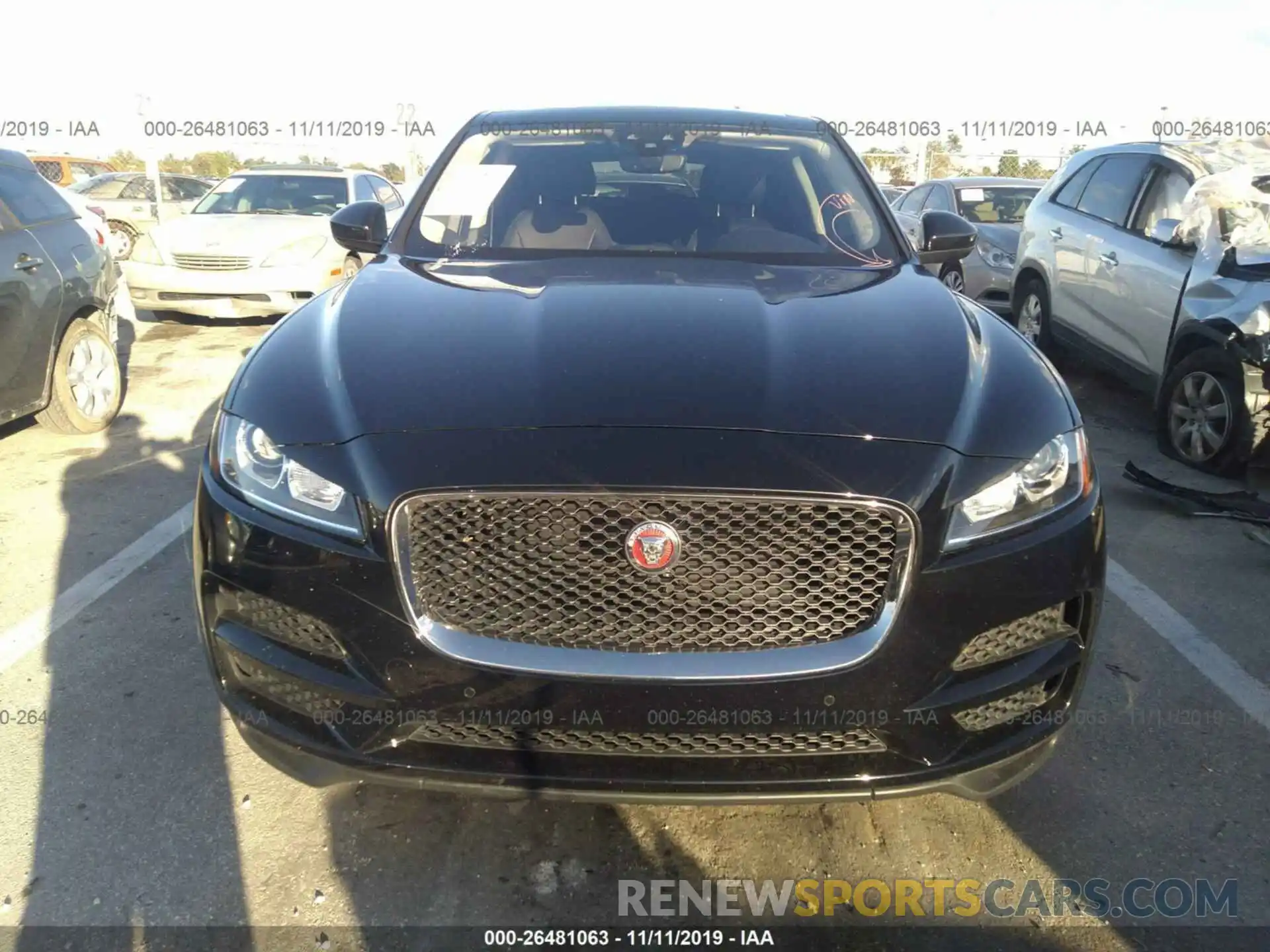 6 Photograph of a damaged car SADCS2FX3KA390486 JAGUAR F-PACE 2019