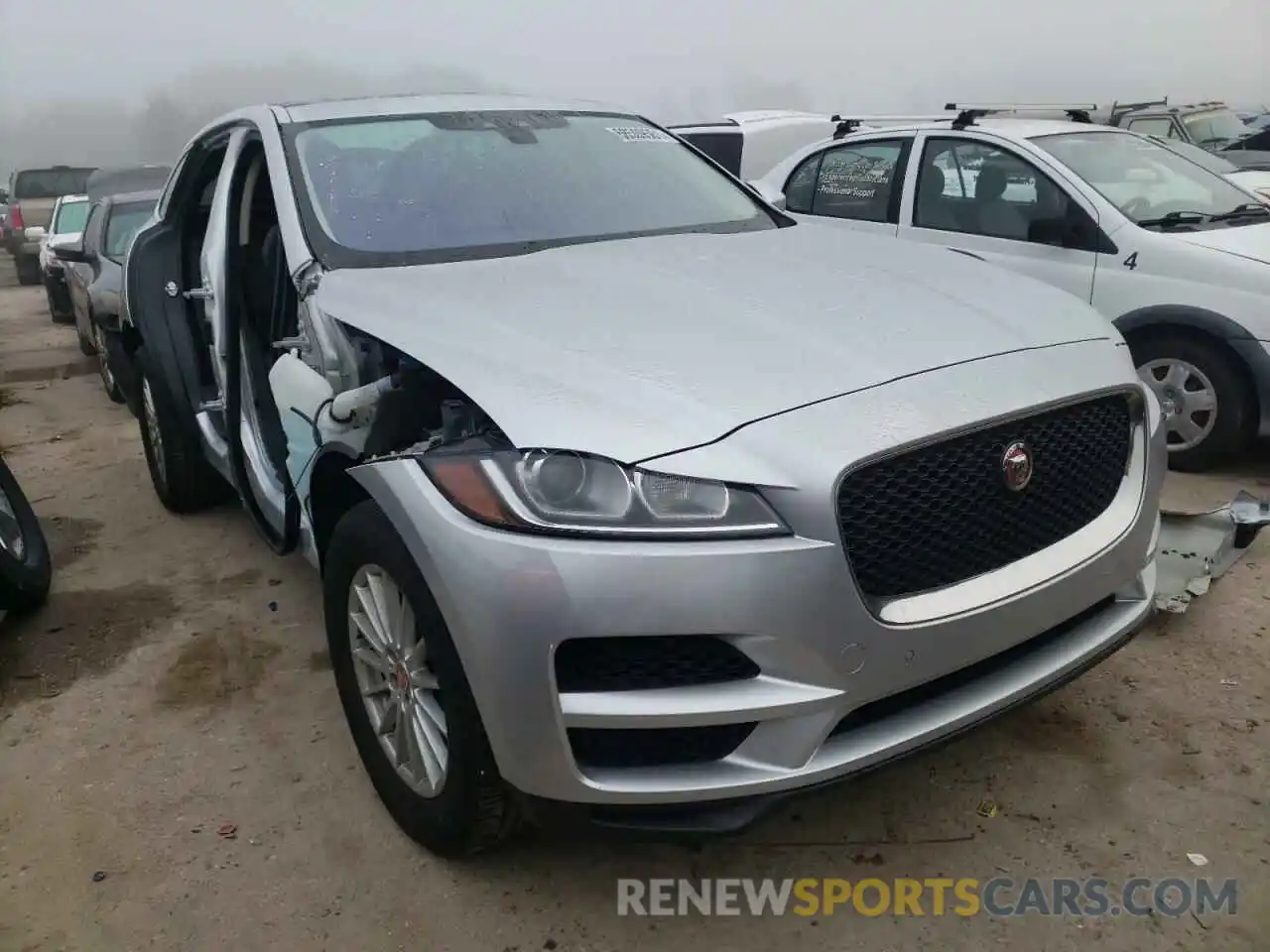 1 Photograph of a damaged car SADCS2FX3KA390777 JAGUAR F-PACE 2019