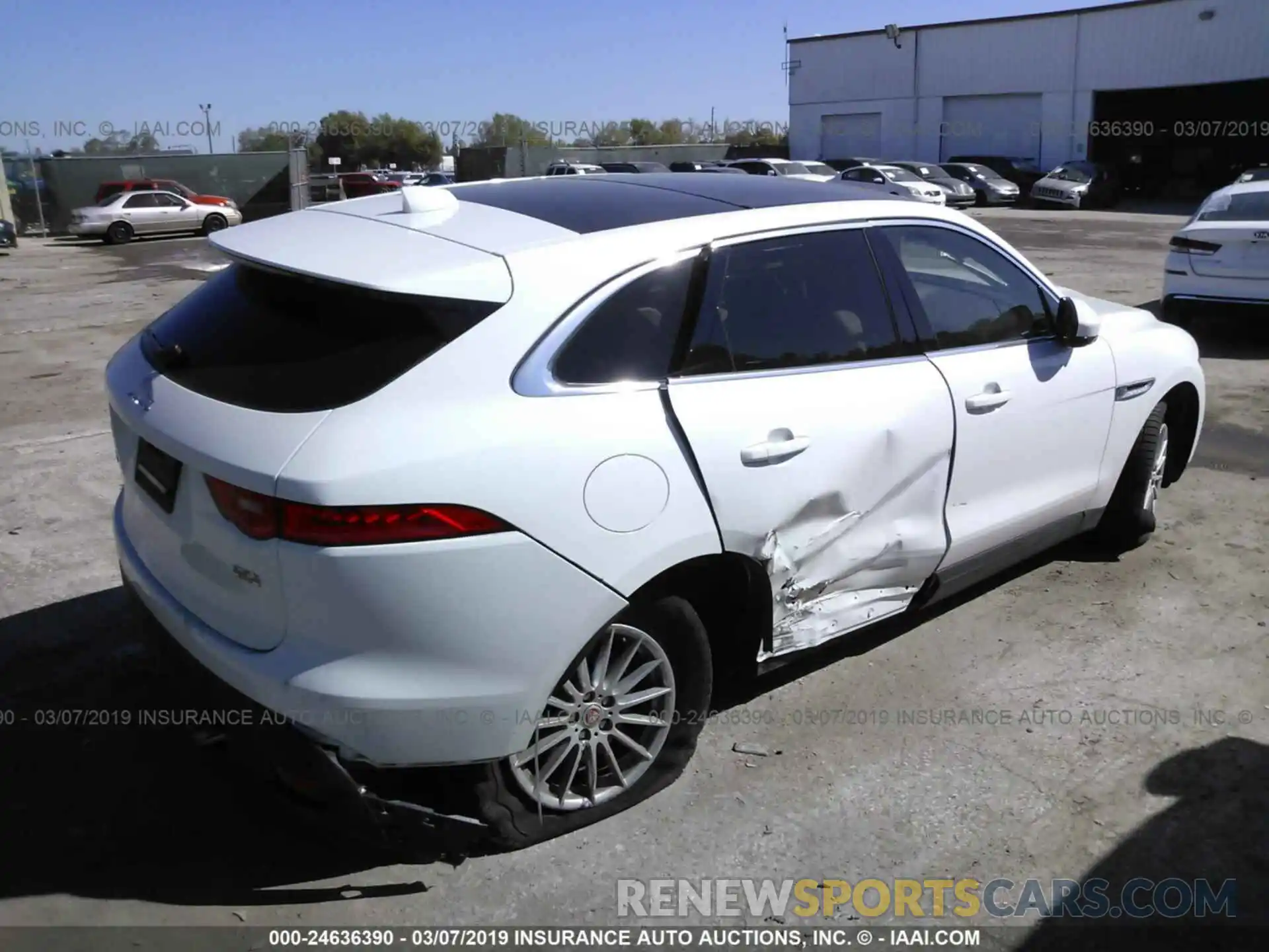 4 Photograph of a damaged car SADCS2FX3KA390830 JAGUAR F-PACE 2019