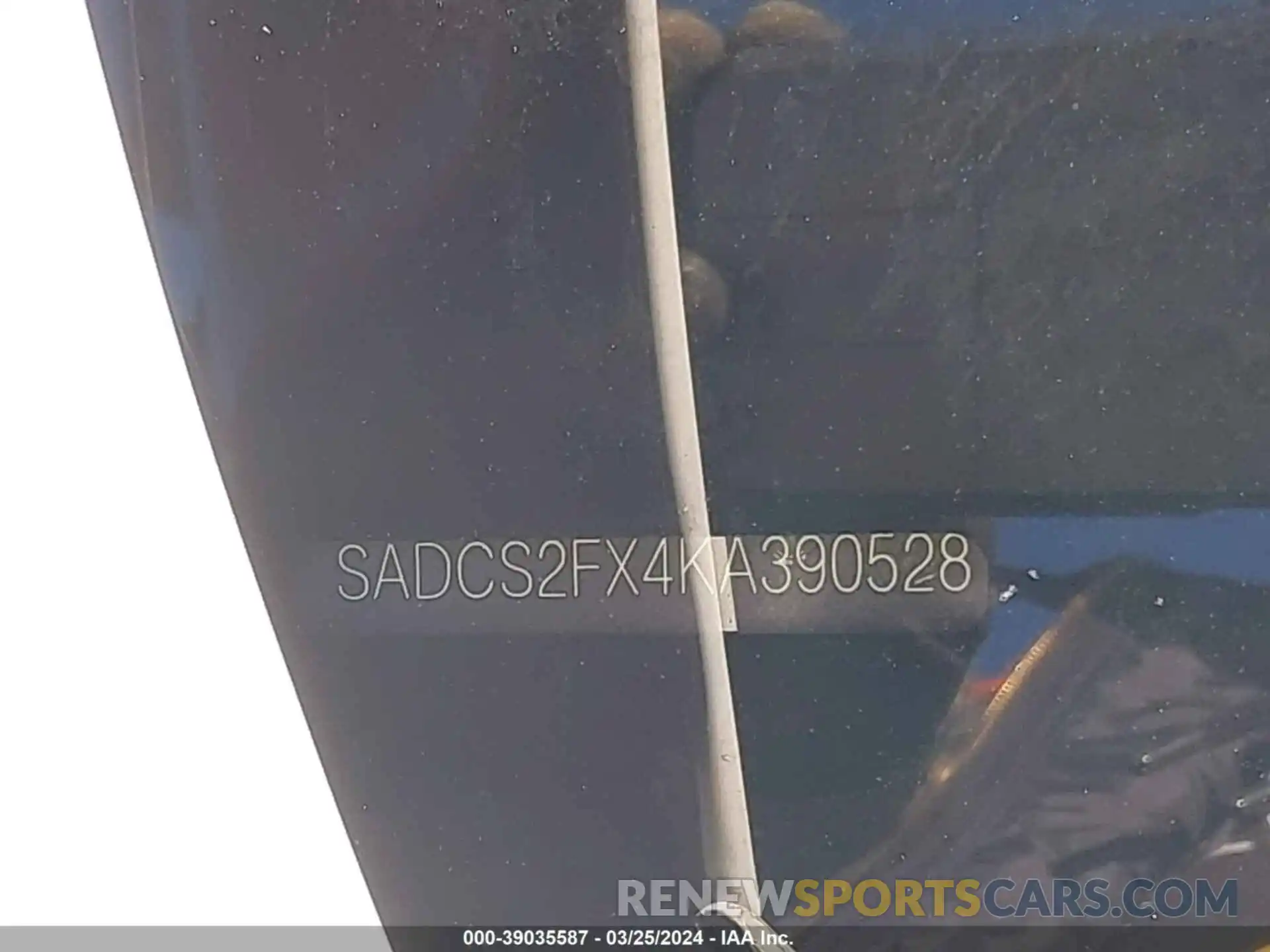 9 Photograph of a damaged car SADCS2FX4KA390528 JAGUAR F-PACE 2019