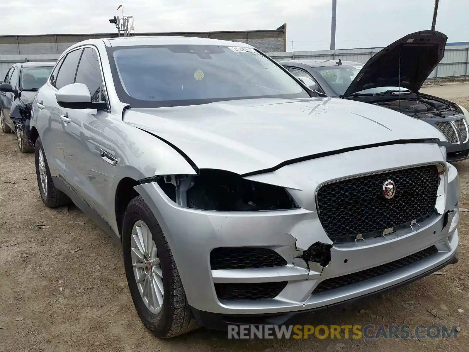 1 Photograph of a damaged car SADCS2FX4KA391680 JAGUAR F-PACE 2019