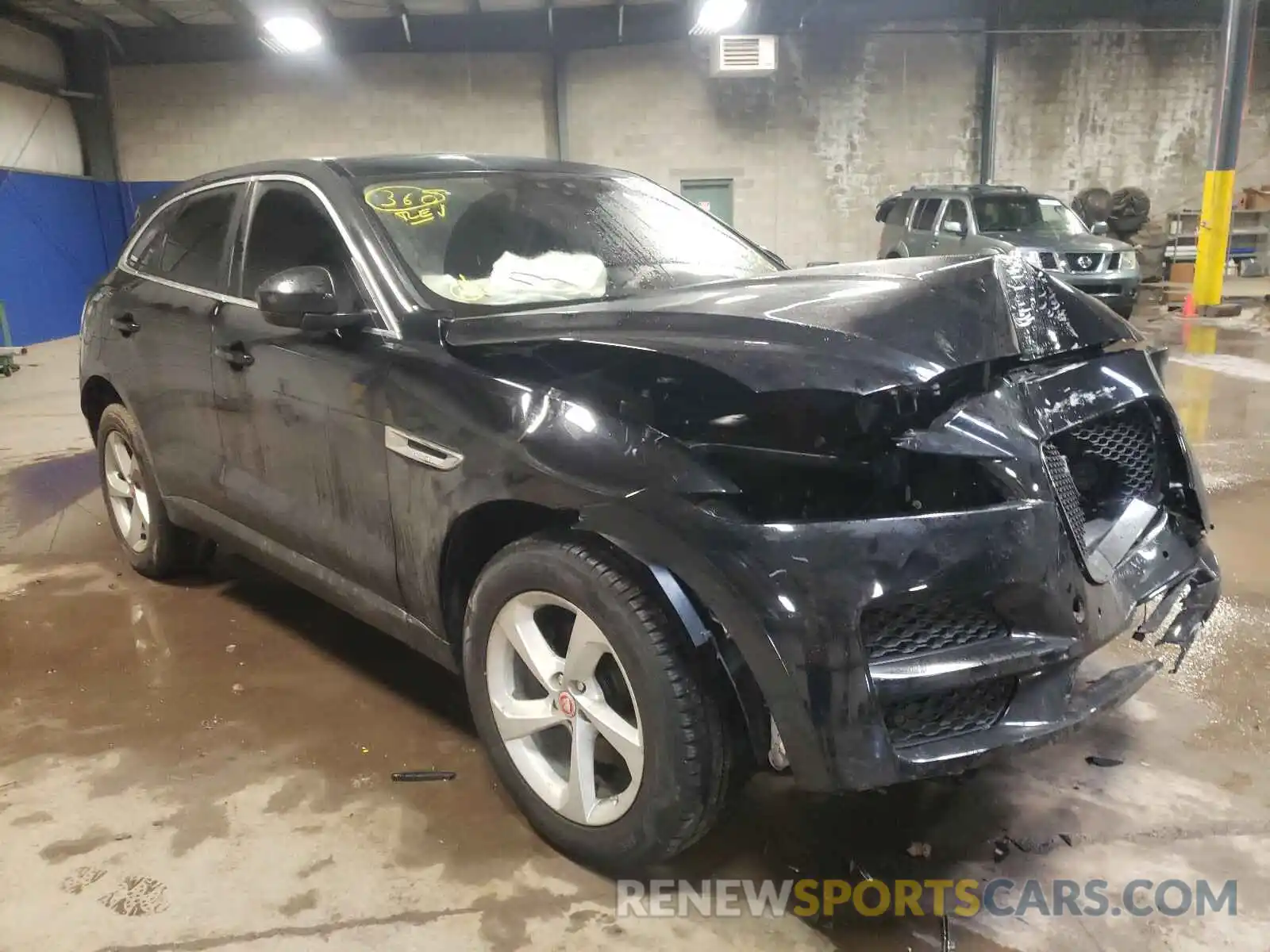 1 Photograph of a damaged car SADCS2FX6KA601874 JAGUAR F-PACE 2019