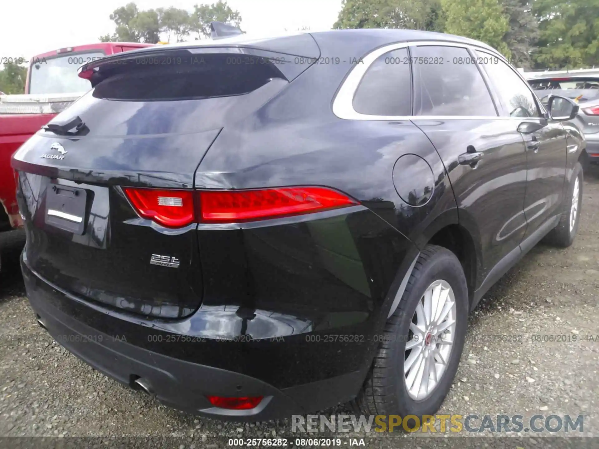 4 Фотография поврежденного автомобиля SADCS2FX6KA602930 JAGUAR F-PACE 2019