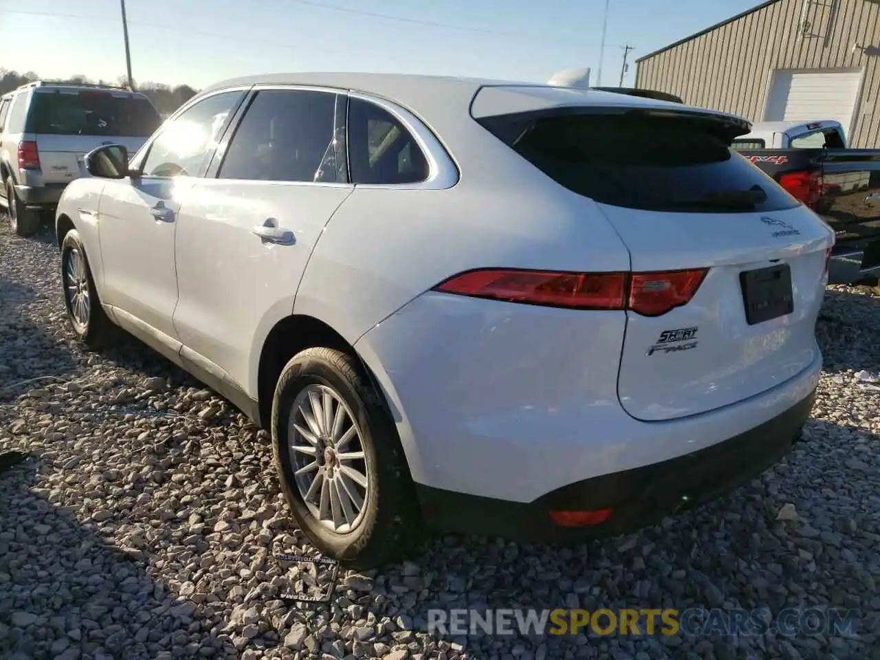 3 Photograph of a damaged car SADCS2FX7KA391821 JAGUAR F-PACE 2019