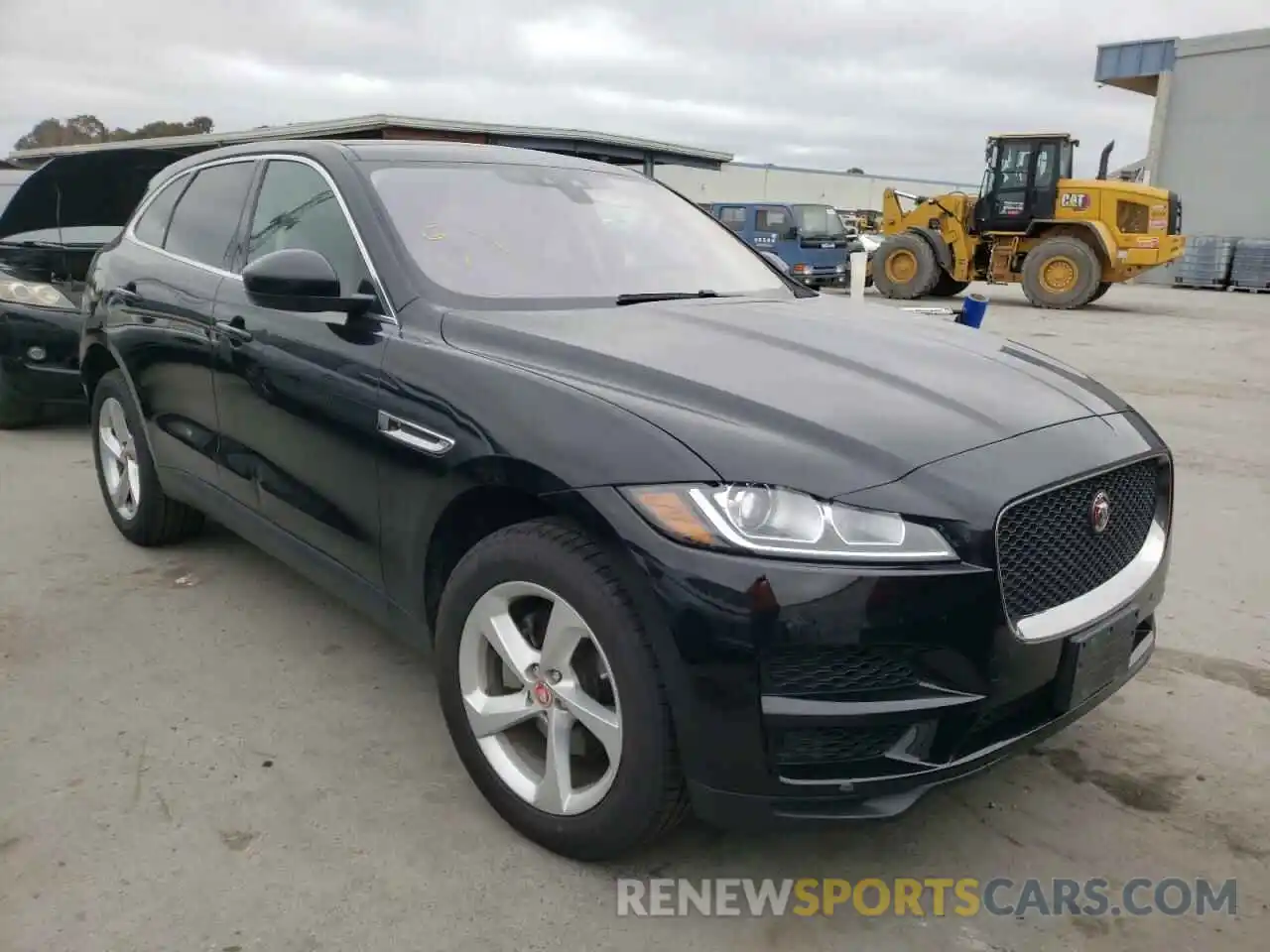 1 Photograph of a damaged car SADCS2FX8KA605778 JAGUAR F-PACE 2019