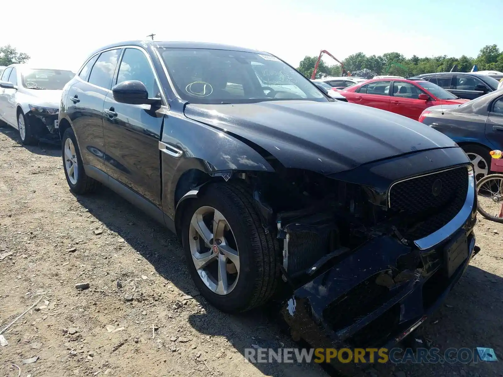 1 Photograph of a damaged car SADCS2FX9KA602016 JAGUAR F-PACE 2019