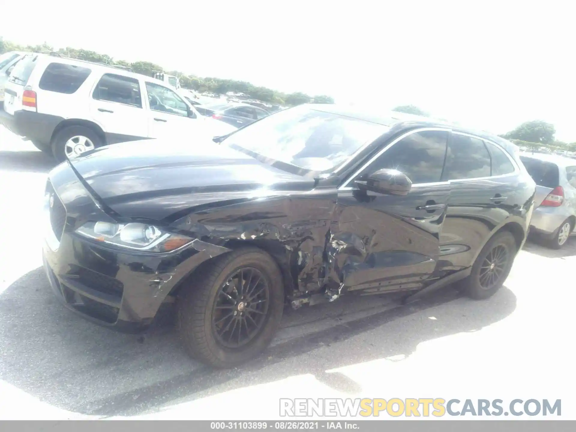 6 Photograph of a damaged car SADCS2FX9KA616076 JAGUAR F-PACE 2019