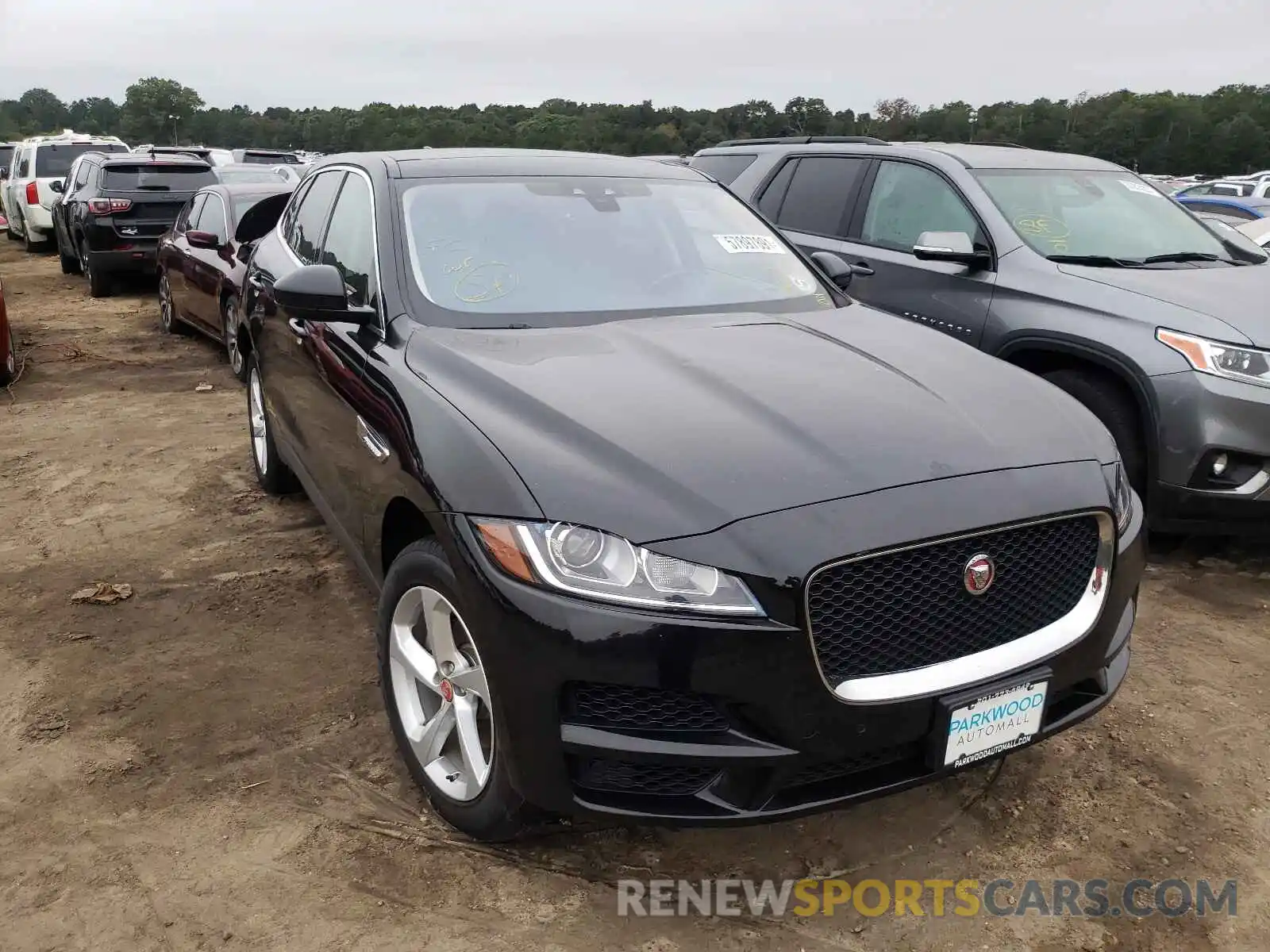 1 Фотография поврежденного автомобиля SADCS2FXXKA606494 JAGUAR F-PACE 2019