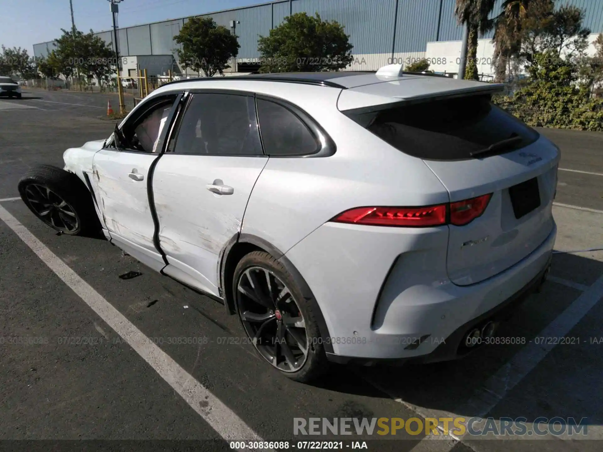 3 Photograph of a damaged car SADCZ2EE2KA613788 JAGUAR F-PACE 2019