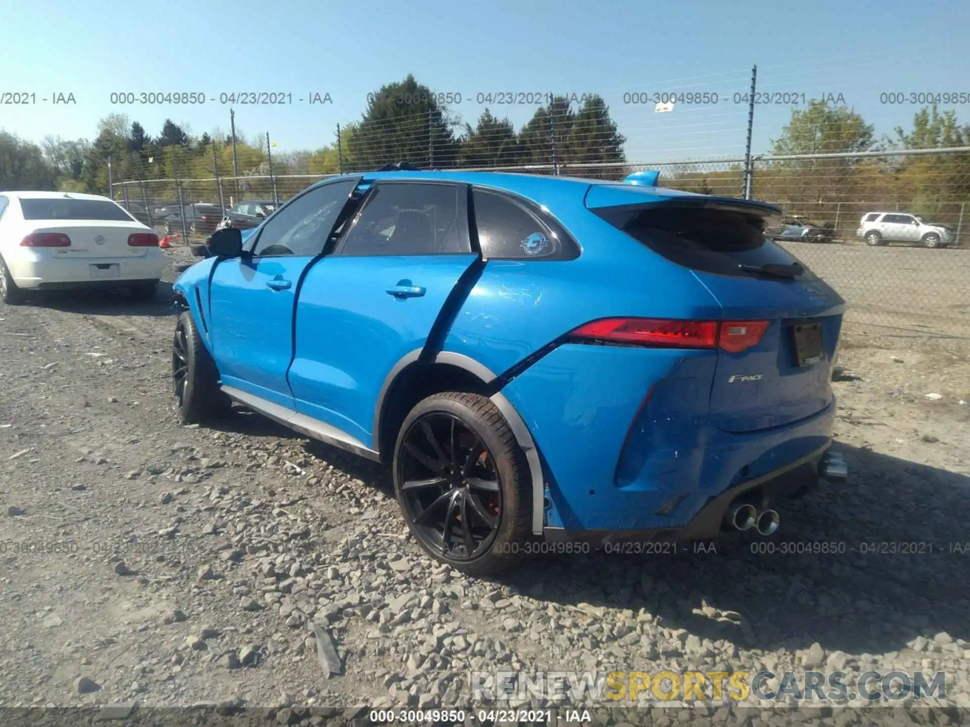 3 Фотография поврежденного автомобиля SADCZ2EE5KA604969 JAGUAR F-PACE 2019