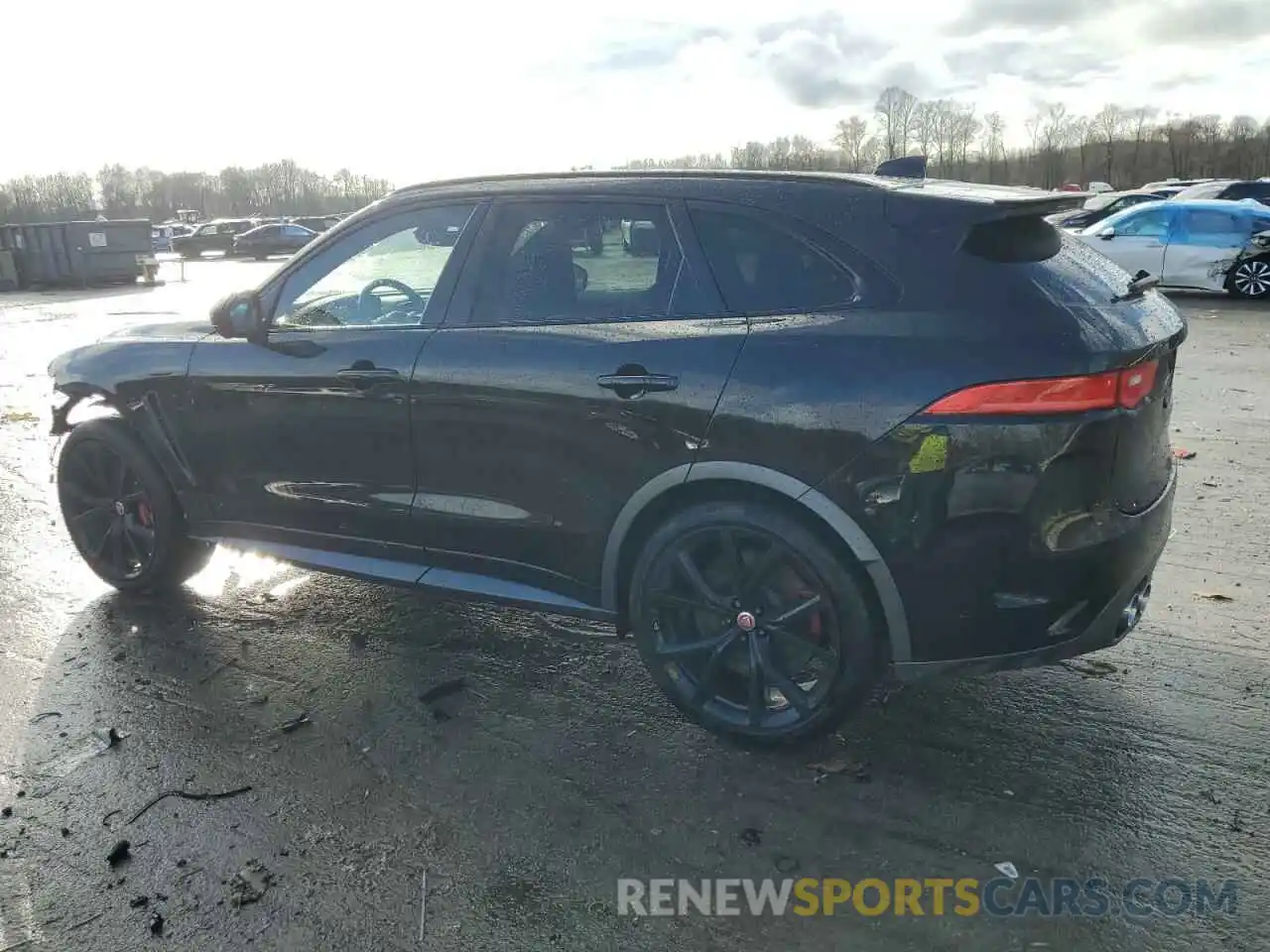 2 Фотография поврежденного автомобиля SADCZ2EEXKA606569 JAGUAR F-PACE 2019