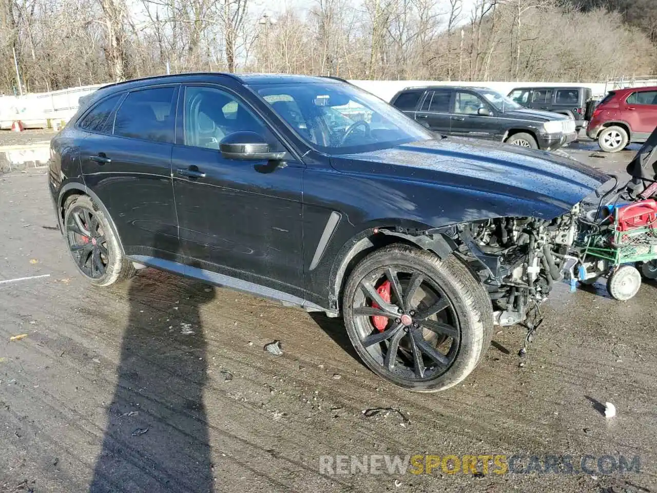 4 Фотография поврежденного автомобиля SADCZ2EEXKA606569 JAGUAR F-PACE 2019