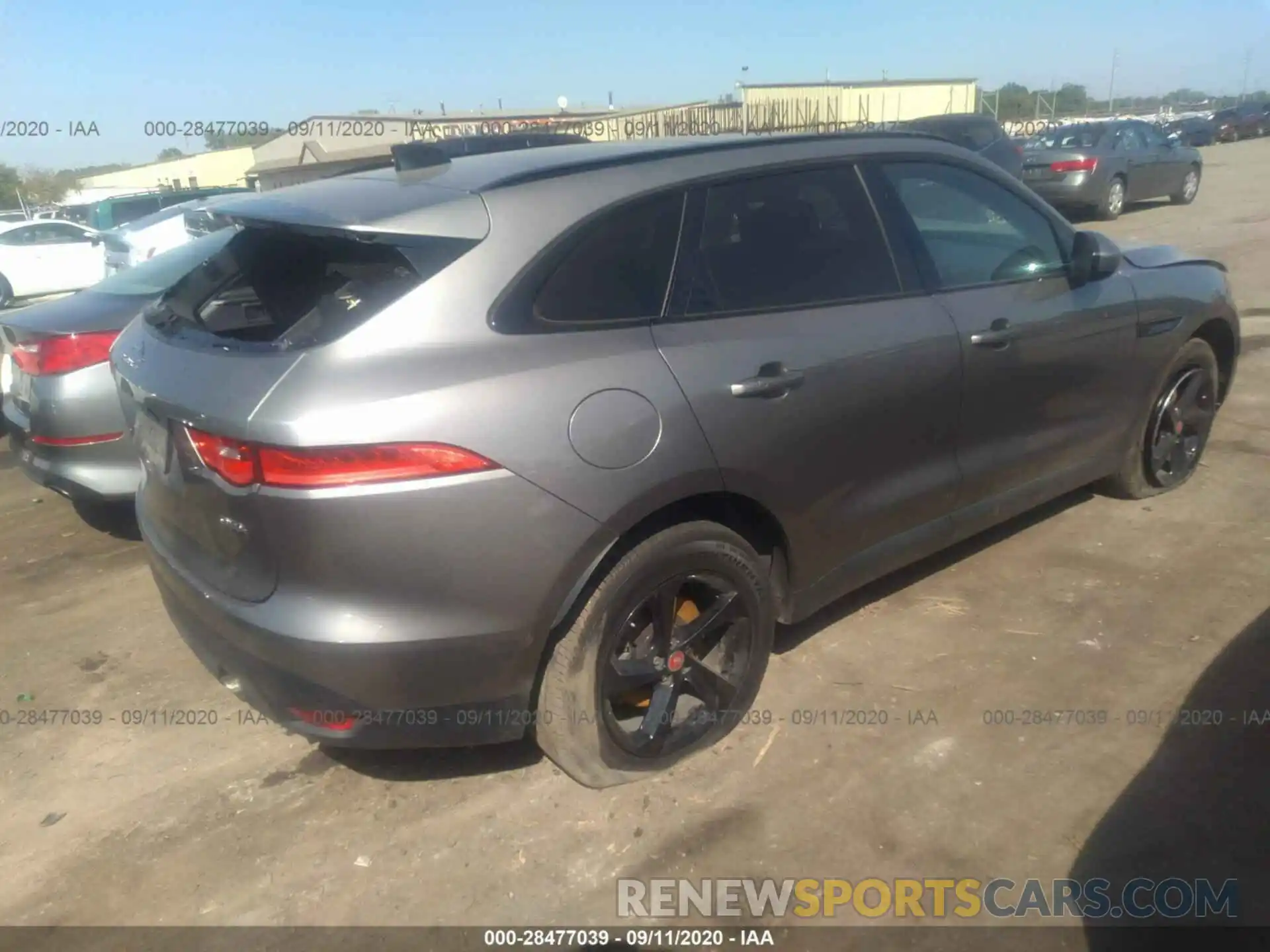 4 Фотография поврежденного автомобиля SADCJ2FX0LA631196 JAGUAR F-PACE 2020