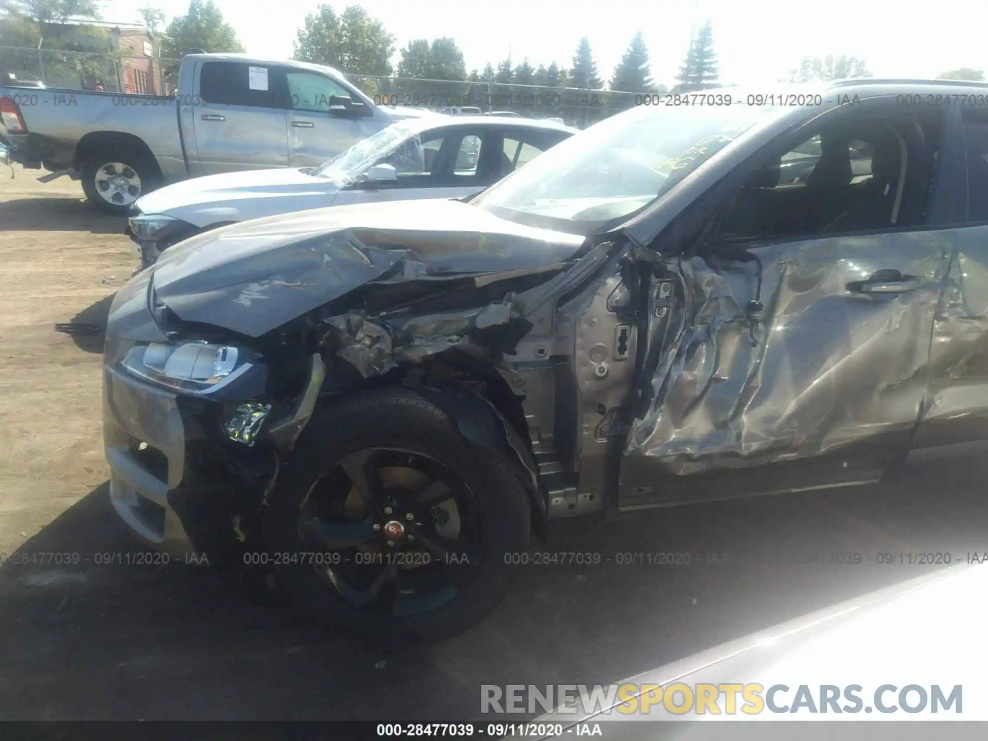 6 Photograph of a damaged car SADCJ2FX0LA631196 JAGUAR F-PACE 2020