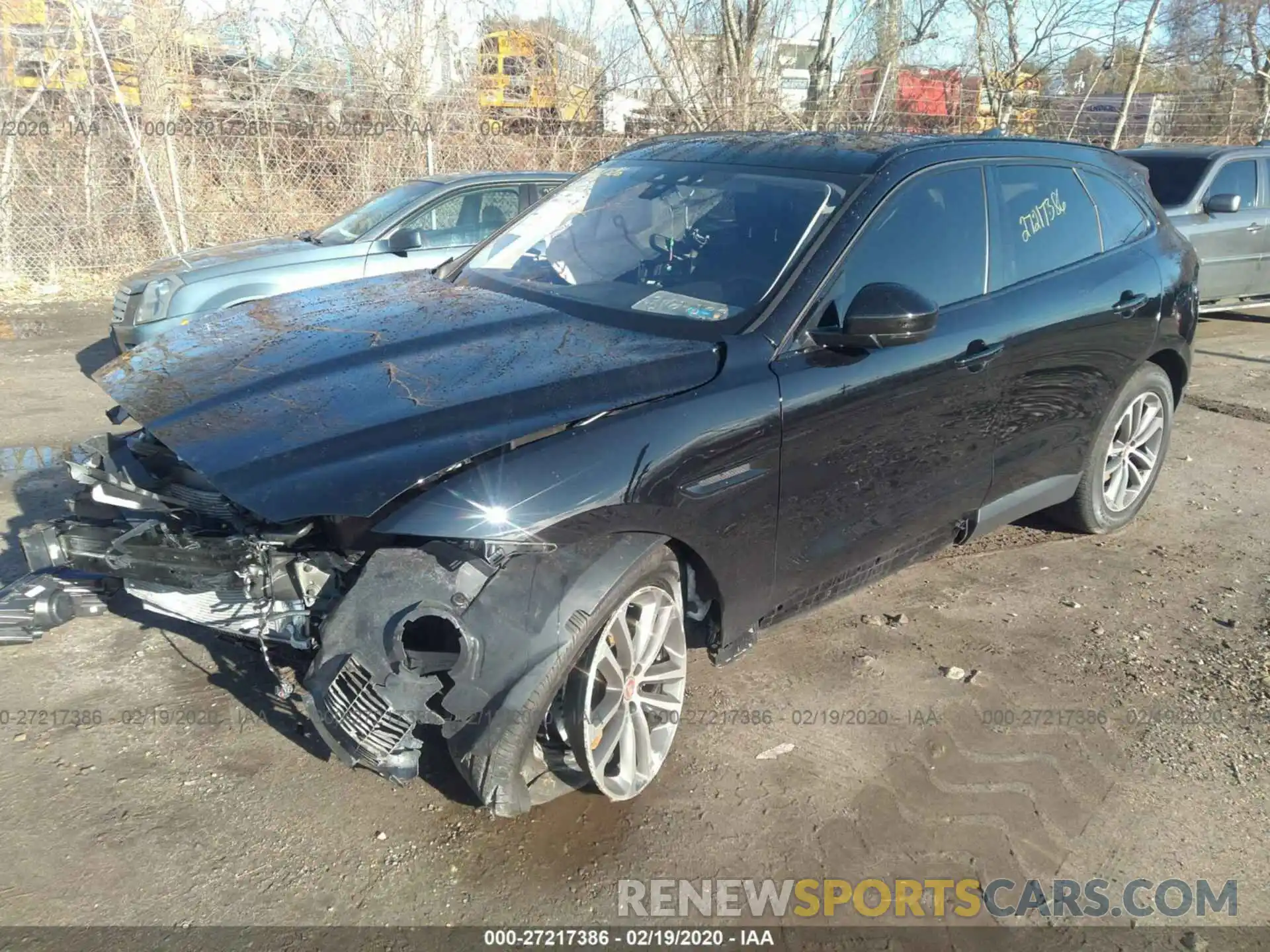 2 Photograph of a damaged car SADCJ2FX0LA632042 JAGUAR F-PACE 2020