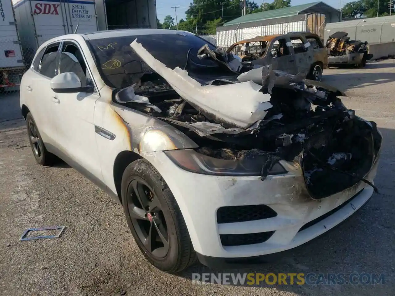 1 Photograph of a damaged car SADCJ2FX1LA622412 JAGUAR F-PACE 2020