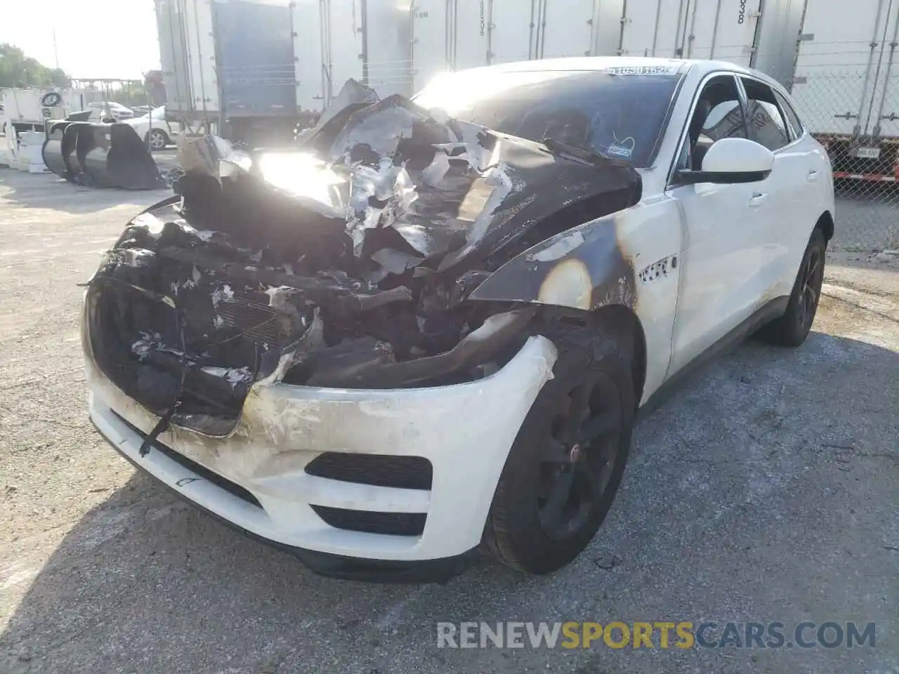 2 Photograph of a damaged car SADCJ2FX1LA622412 JAGUAR F-PACE 2020