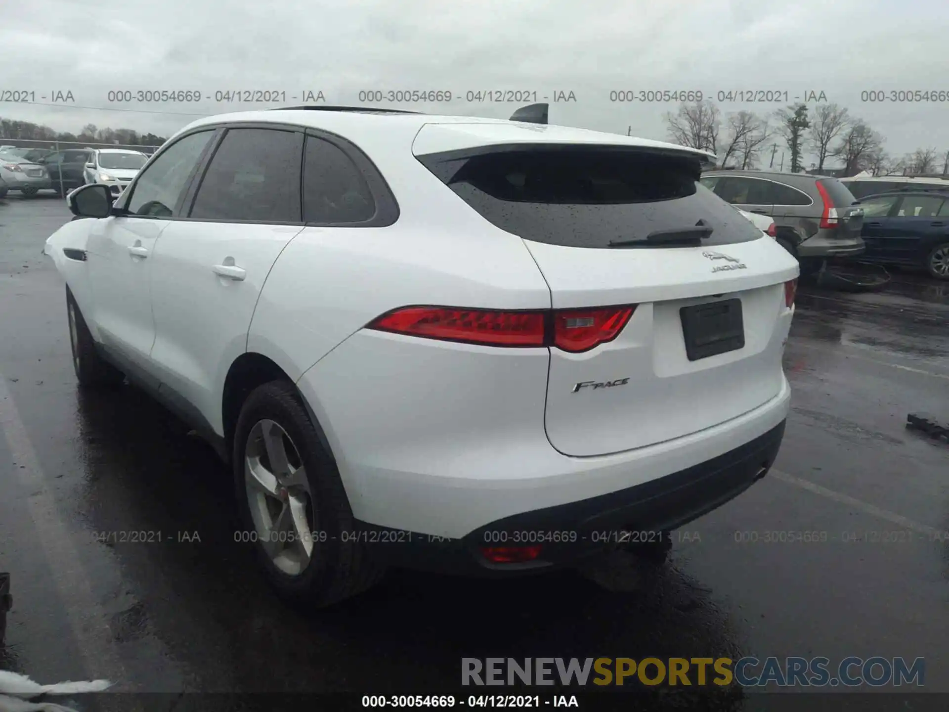 3 Фотография поврежденного автомобиля SADCJ2FX1LA627495 JAGUAR F-PACE 2020