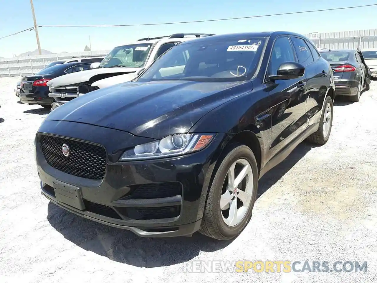 2 Фотография поврежденного автомобиля SADCJ2FX1LA644264 JAGUAR F-PACE 2020