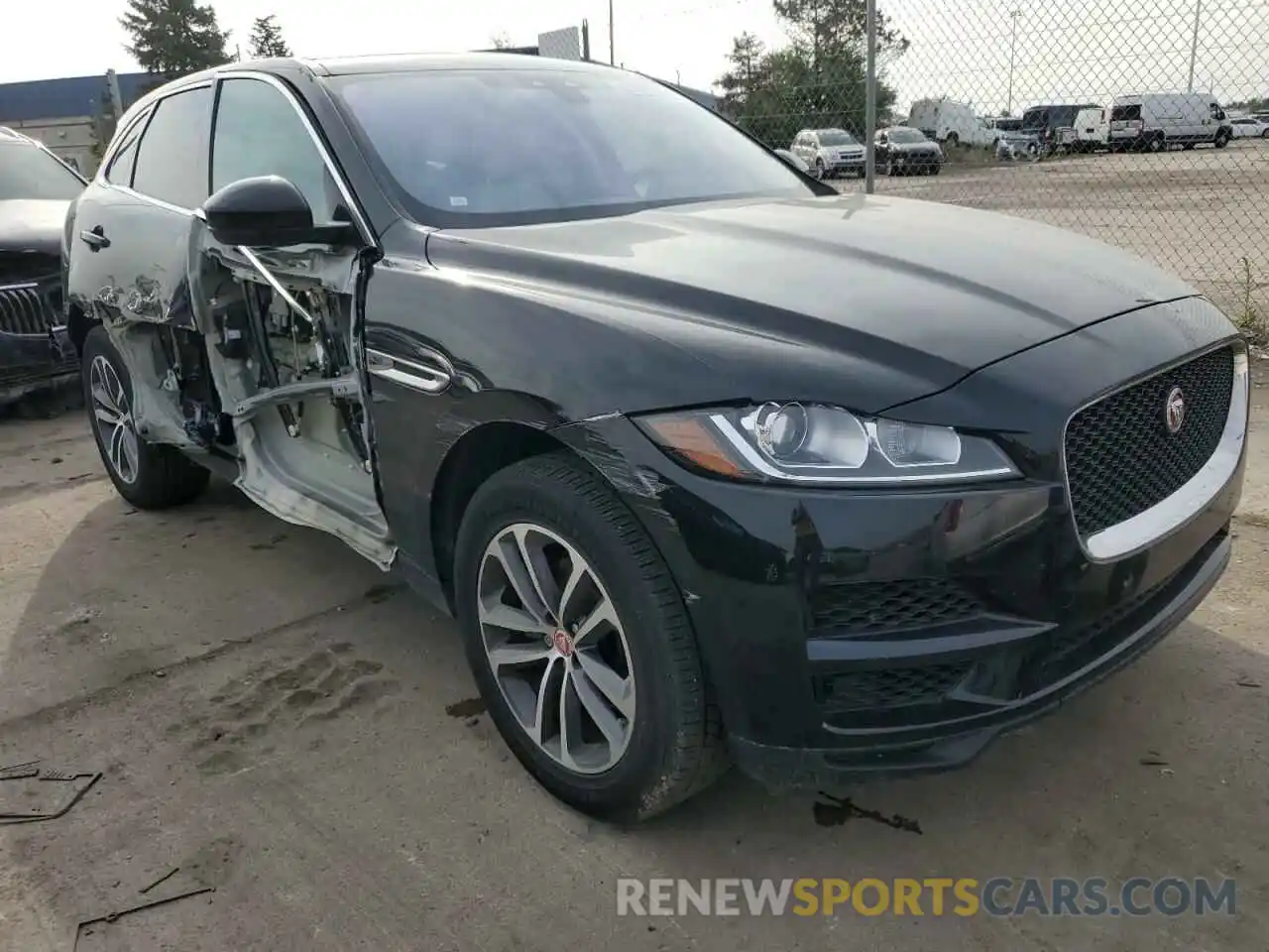 1 Photograph of a damaged car SADCJ2FX1LA647035 JAGUAR F-PACE 2020